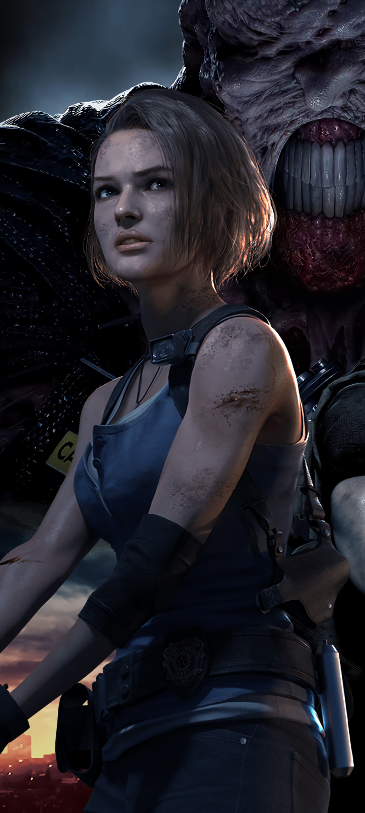 Handy-Wallpaper Resident Evil, Computerspiele, Jill Valentine, Resident Evil 3, Resident Evil 3 (2020) kostenlos herunterladen.
