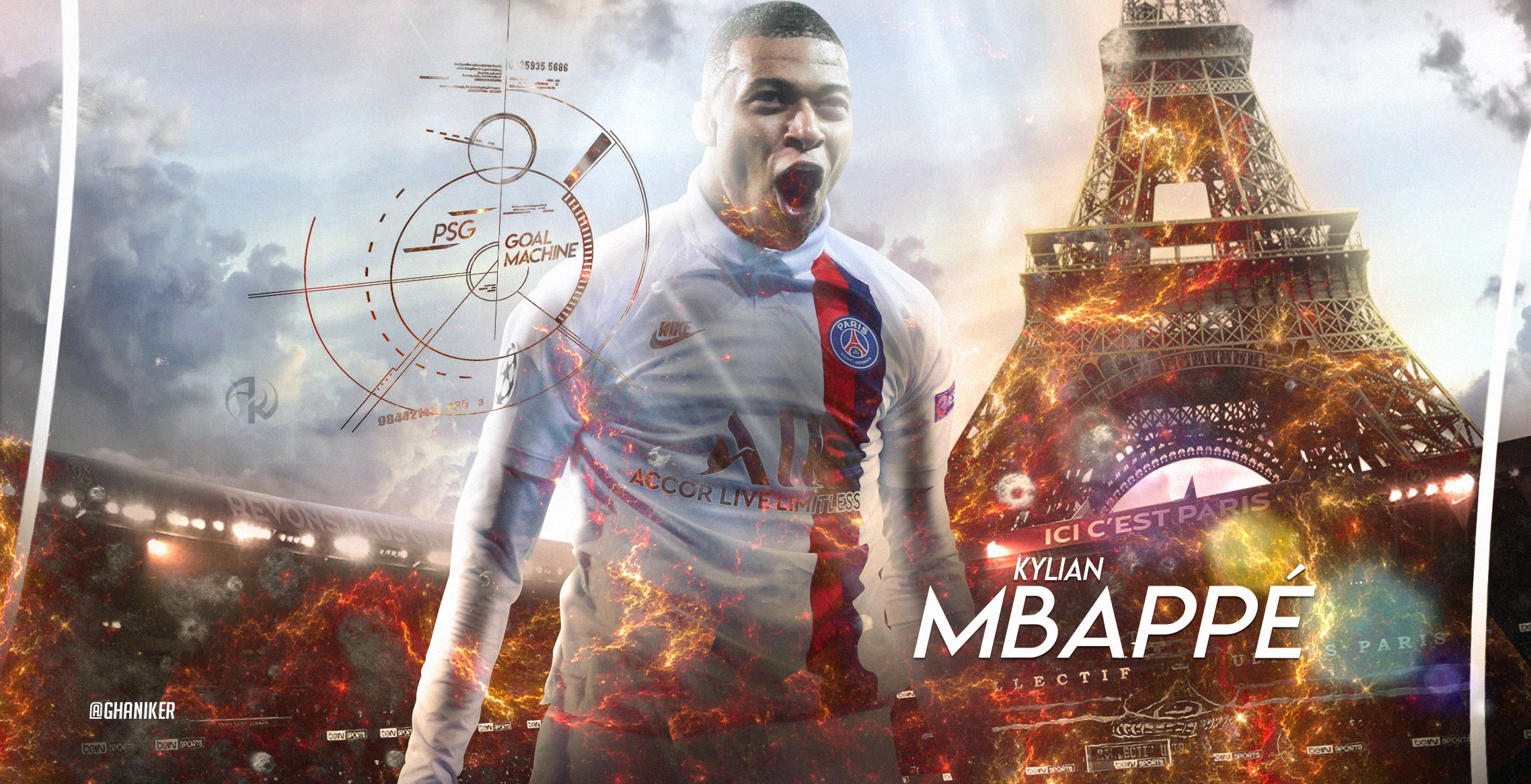 Descarga gratuita de fondo de pantalla para móvil de Fútbol, Deporte, París Saint Germain Fc, Kylian Mbappé.