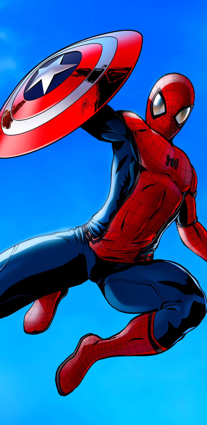 Handy-Wallpaper Captain America, Filme, Spider Man, The First Avenger: Civil War kostenlos herunterladen.