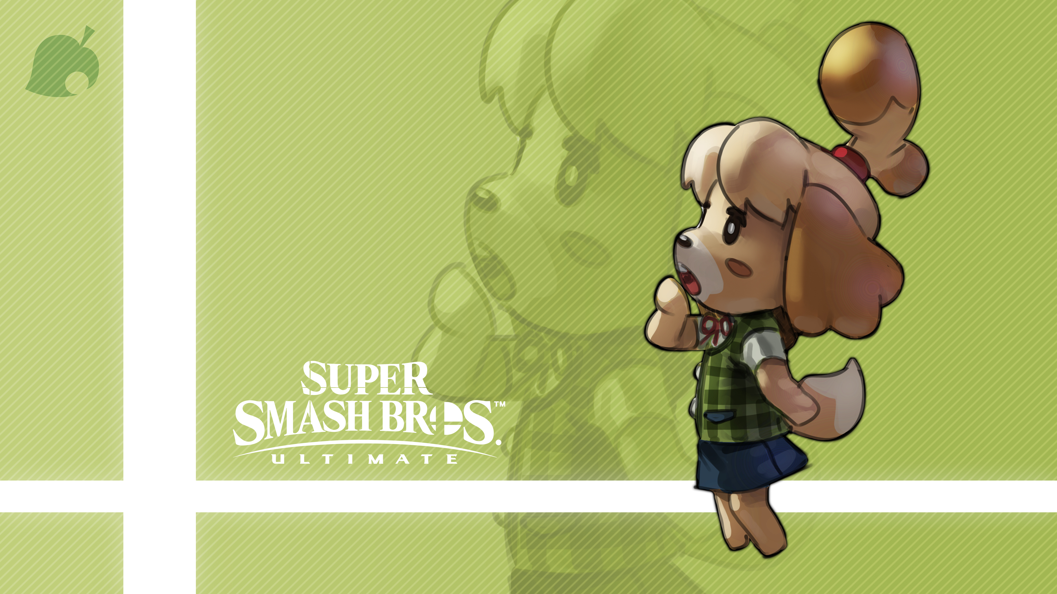 Handy-Wallpaper Computerspiele, Super Smash Bros, Super Smash Bros Ultimate, Isabelle (Animal Crossing) kostenlos herunterladen.