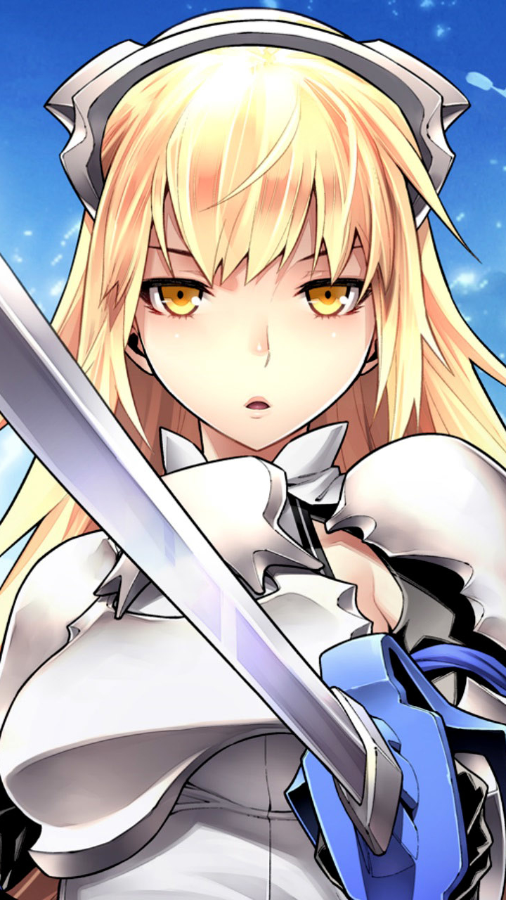Download mobile wallpaper Anime, Is It Wrong To Try To Pick Up Girls In A Dungeon?, Aiz Wallenstein, Danmachi for free.