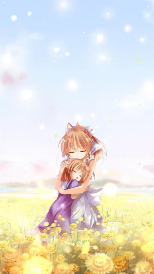 Descarga gratuita de fondo de pantalla para móvil de Animado, Clannad, Nagisa Furukawa, Ushio Okazaki.