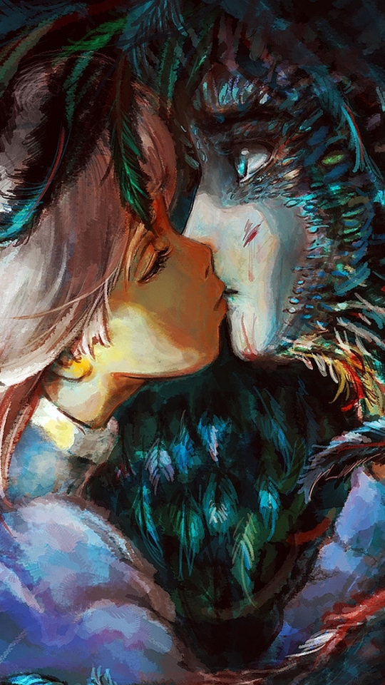 Download mobile wallpaper Anime, Love, Howl's Moving Castle for free.