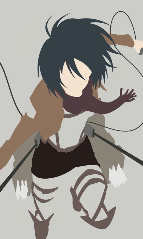 Download mobile wallpaper Anime, Mikasa Ackerman, Attack On Titan for free.