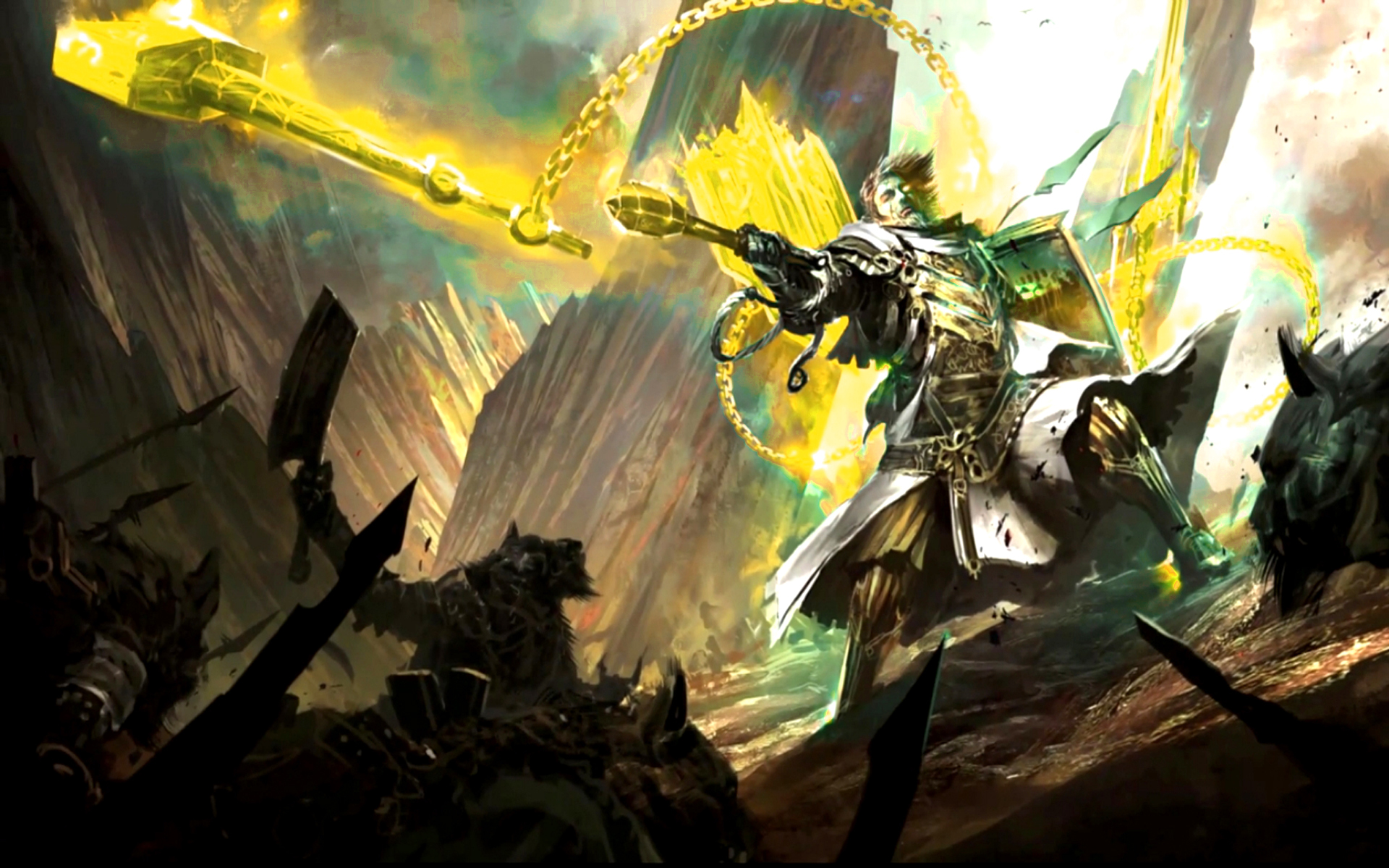 Free download wallpaper Sci Fi, Photography, Video Game, Guild Wars 2, Guild Wars on your PC desktop