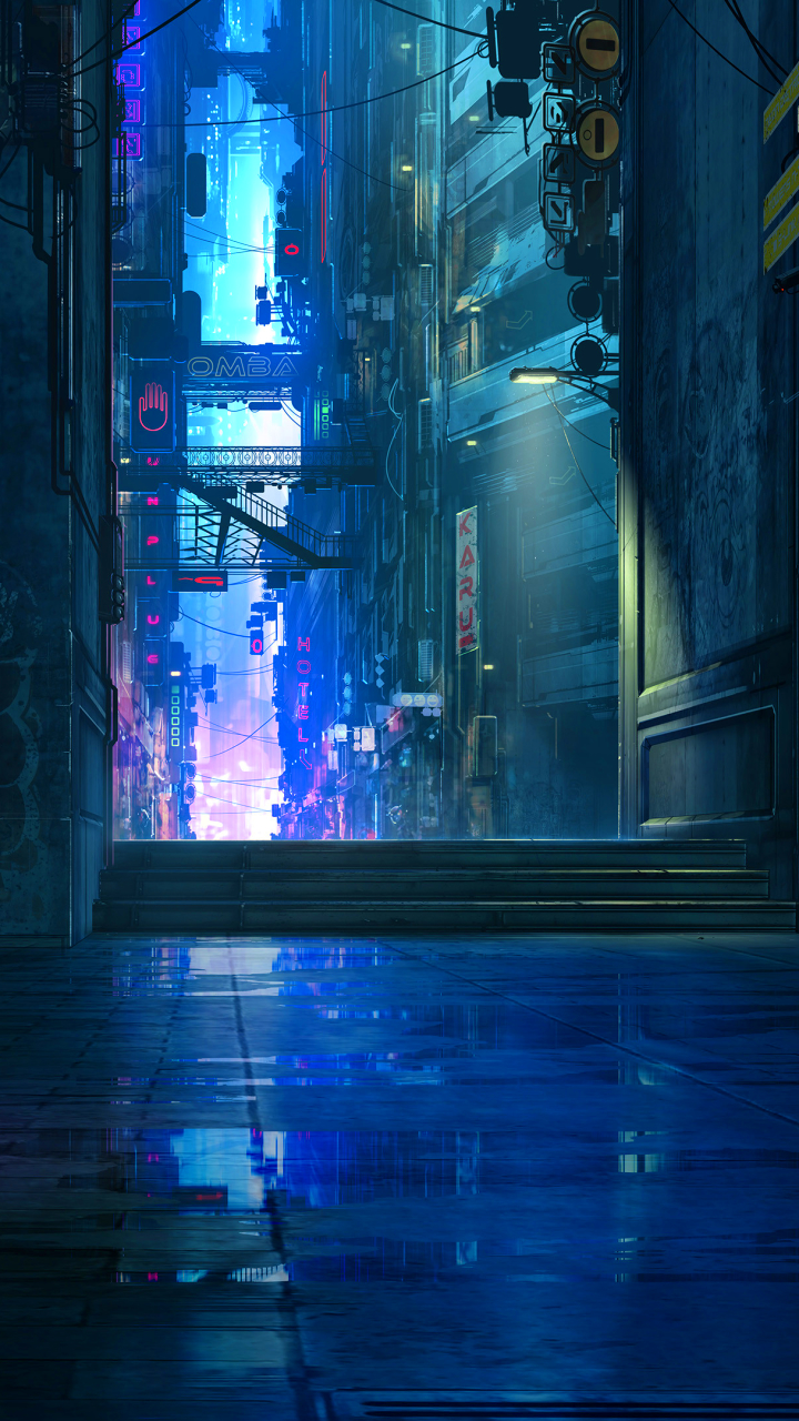 Download mobile wallpaper City, Sci Fi for free.