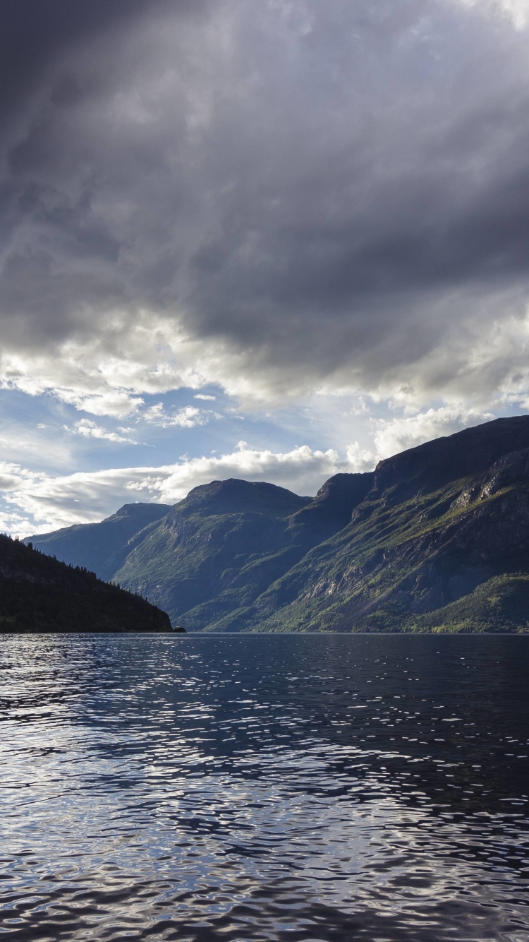 Download mobile wallpaper Lakes, Lake, Earth, Norway, Vangsmjøse for free.