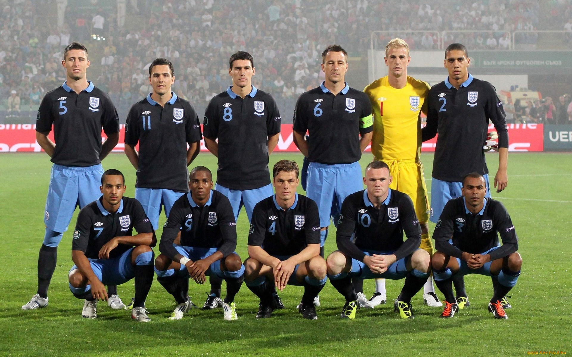 Laden Sie Englische Fußballnationalmannschaft HD-Desktop-Hintergründe herunter