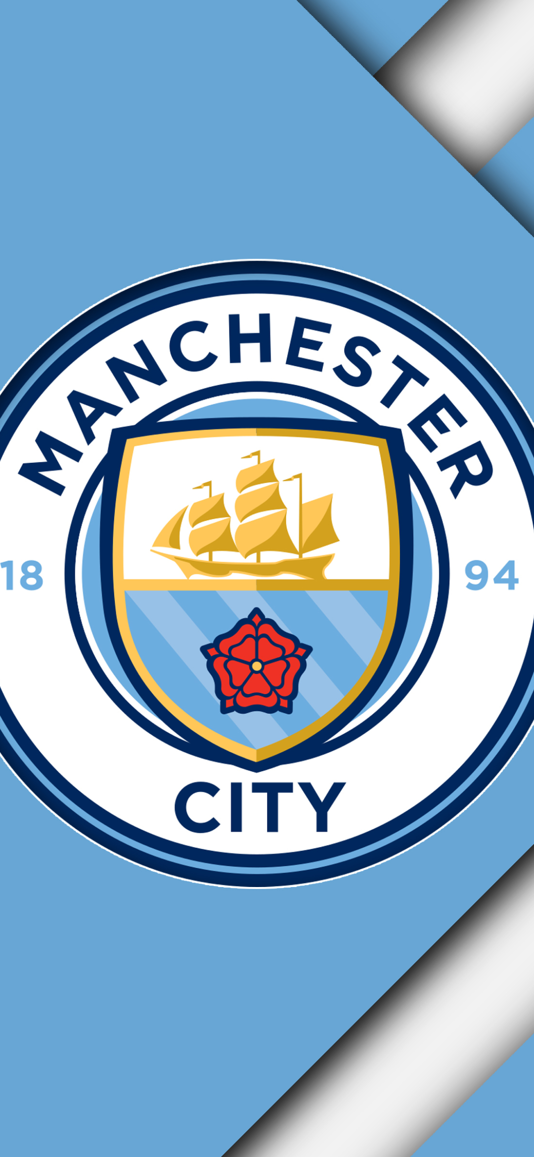 Baixar papel de parede para celular de Esportes, Futebol, Logotipo, Manchester City F C gratuito.