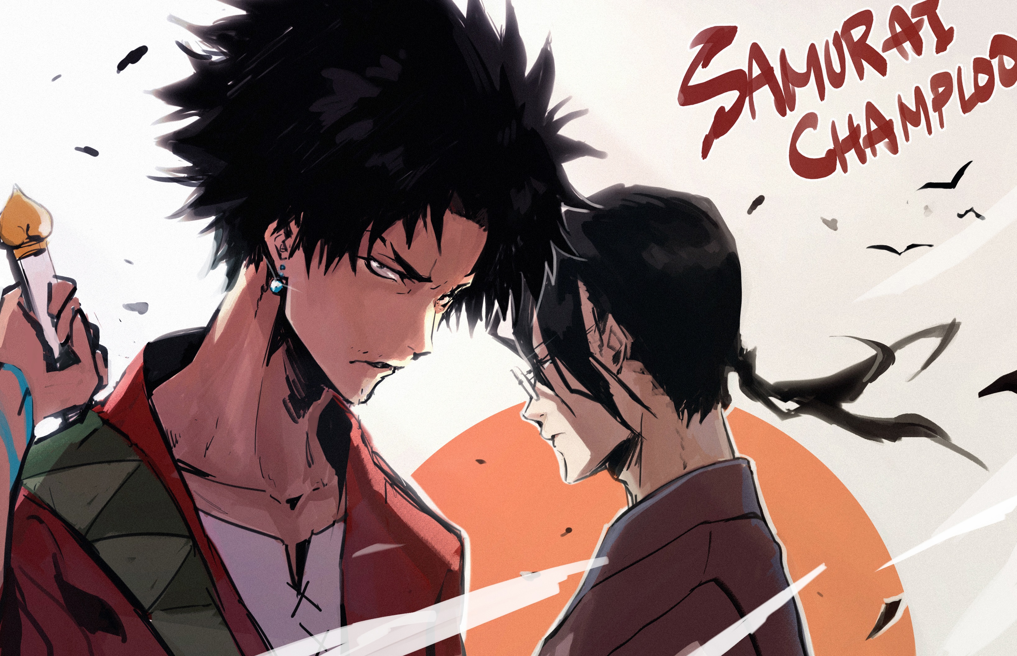 Handy-Wallpaper Animes, Samurai Champloo kostenlos herunterladen.