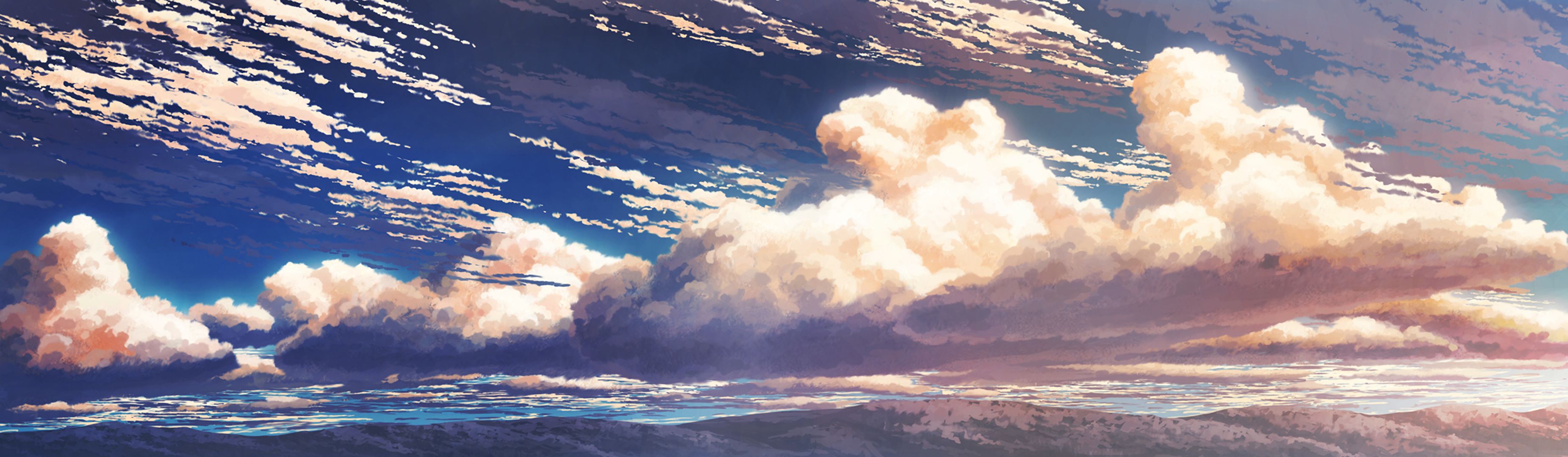 Baixar papel de parede para celular de Anime, Nuvem, Original gratuito.
