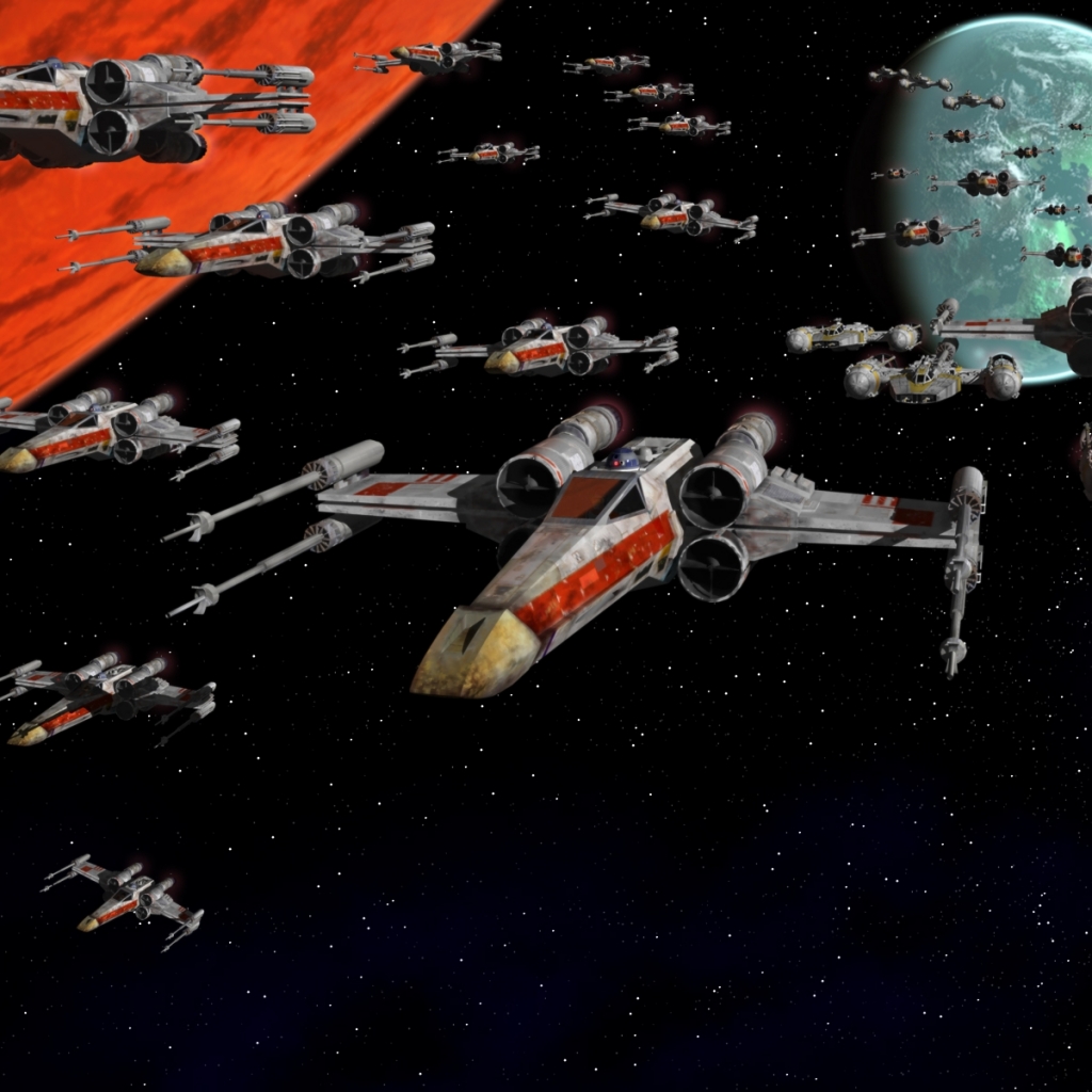 Handy-Wallpaper Filme, Krieg Der Sterne, X Wing kostenlos herunterladen.