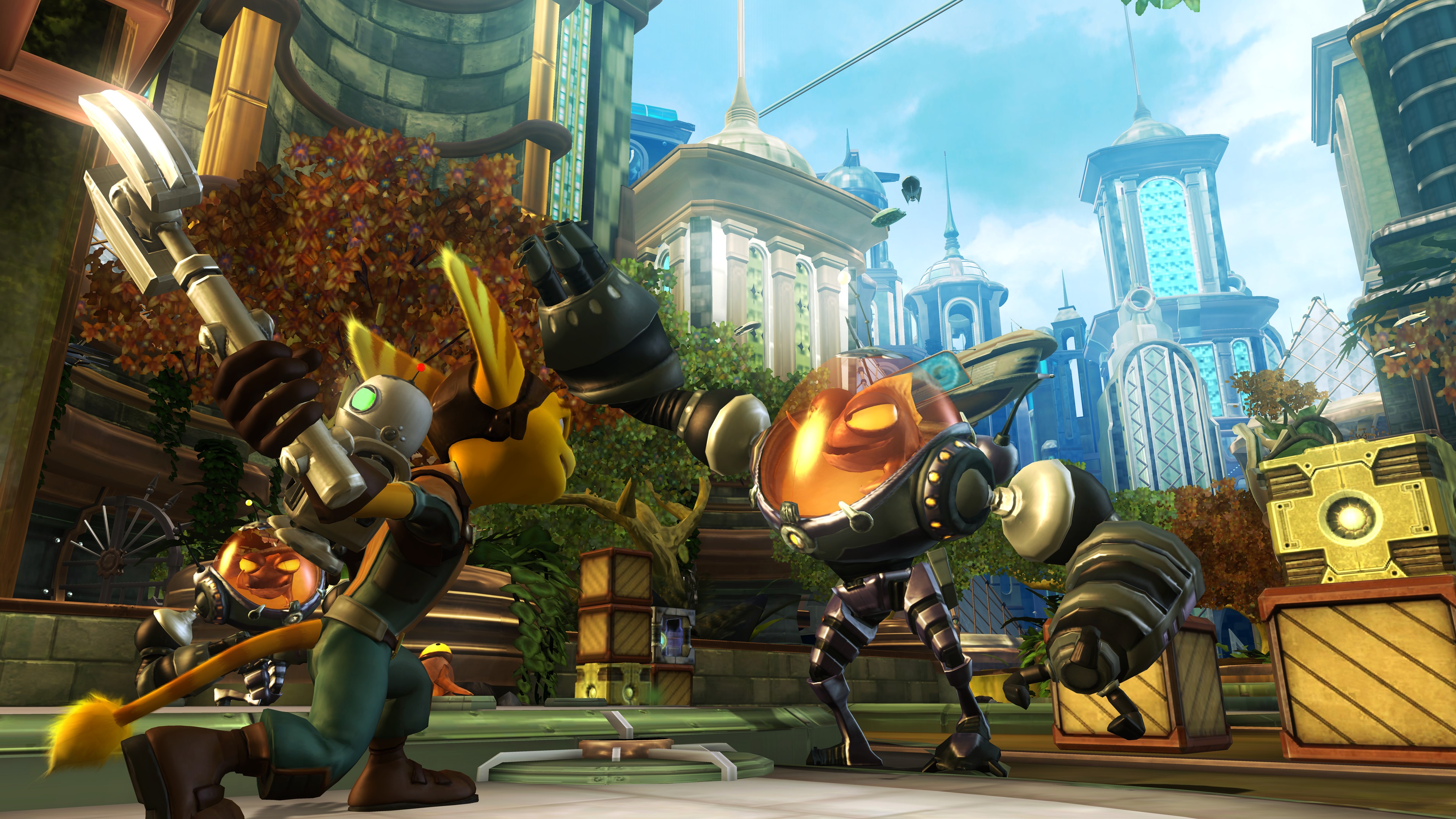 video game, ratchet & clank future: tools of destruction, ratchet & clank