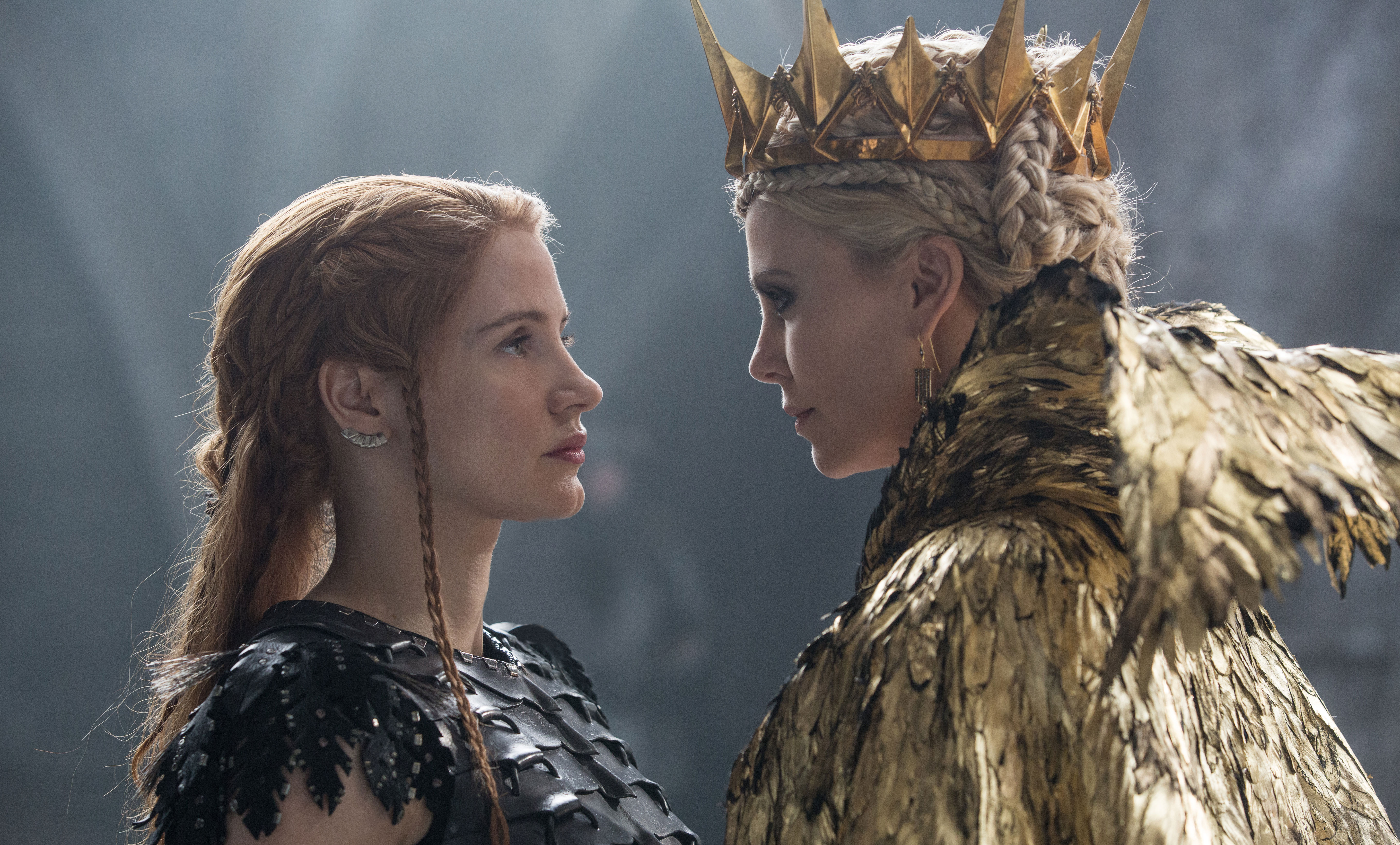 movie, the huntsman: winter's war, charlize theron, jessica chastain