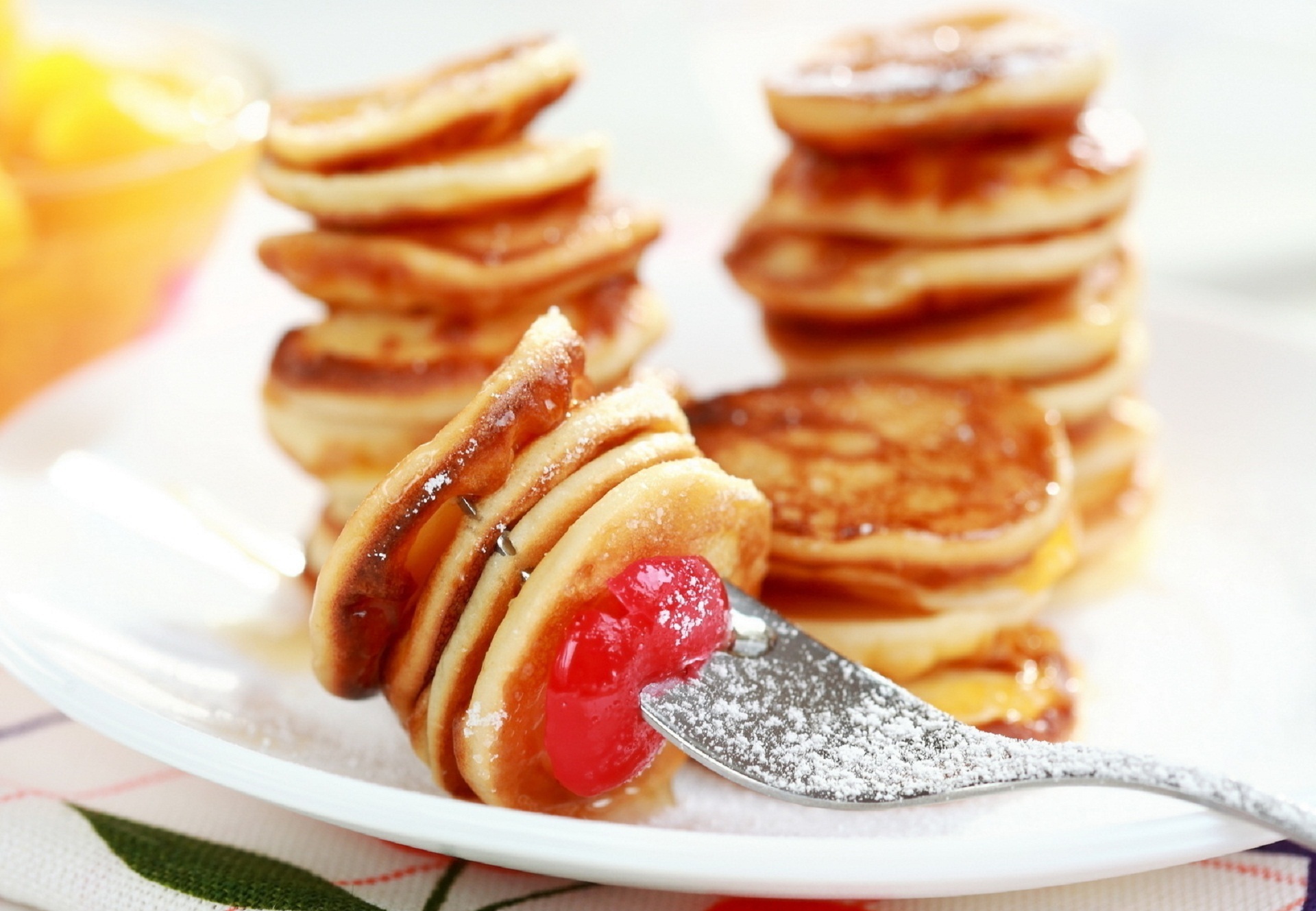 Free download wallpaper Food, Breakfast, Pancake on your PC desktop
