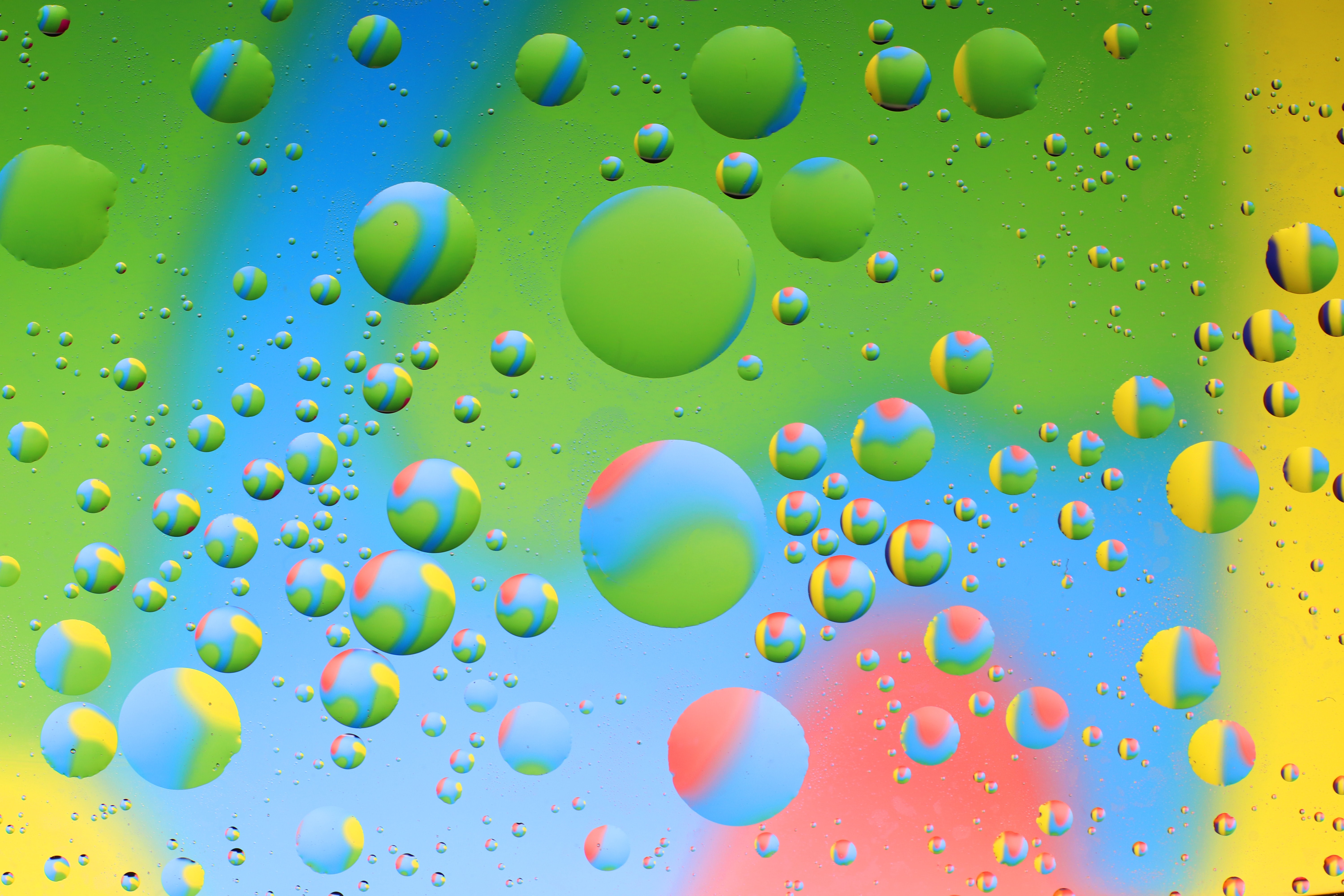 Baixar papel de parede para celular de Bubbles, Multicolorido, Motley, Círculos, Gradiente, Abstrato, Arte gratuito.