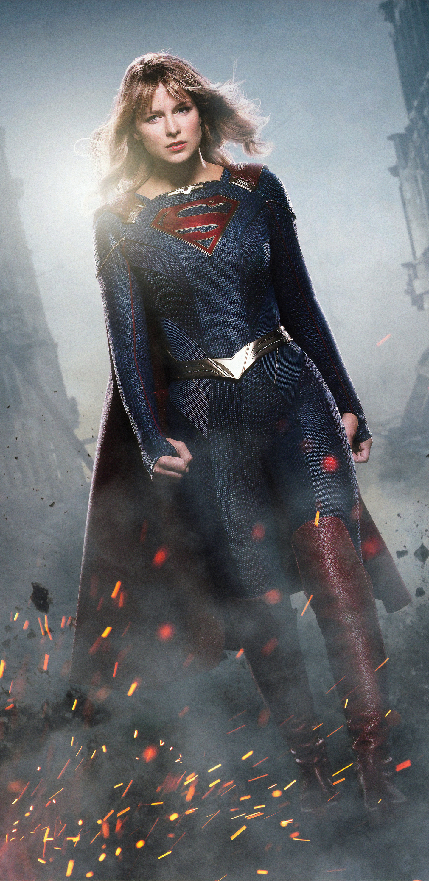 Laden Sie das Fernsehserien, Übermensch, Supergirl, Melissa Benoist, Supergirl (Tv Show)-Bild kostenlos auf Ihren PC-Desktop herunter