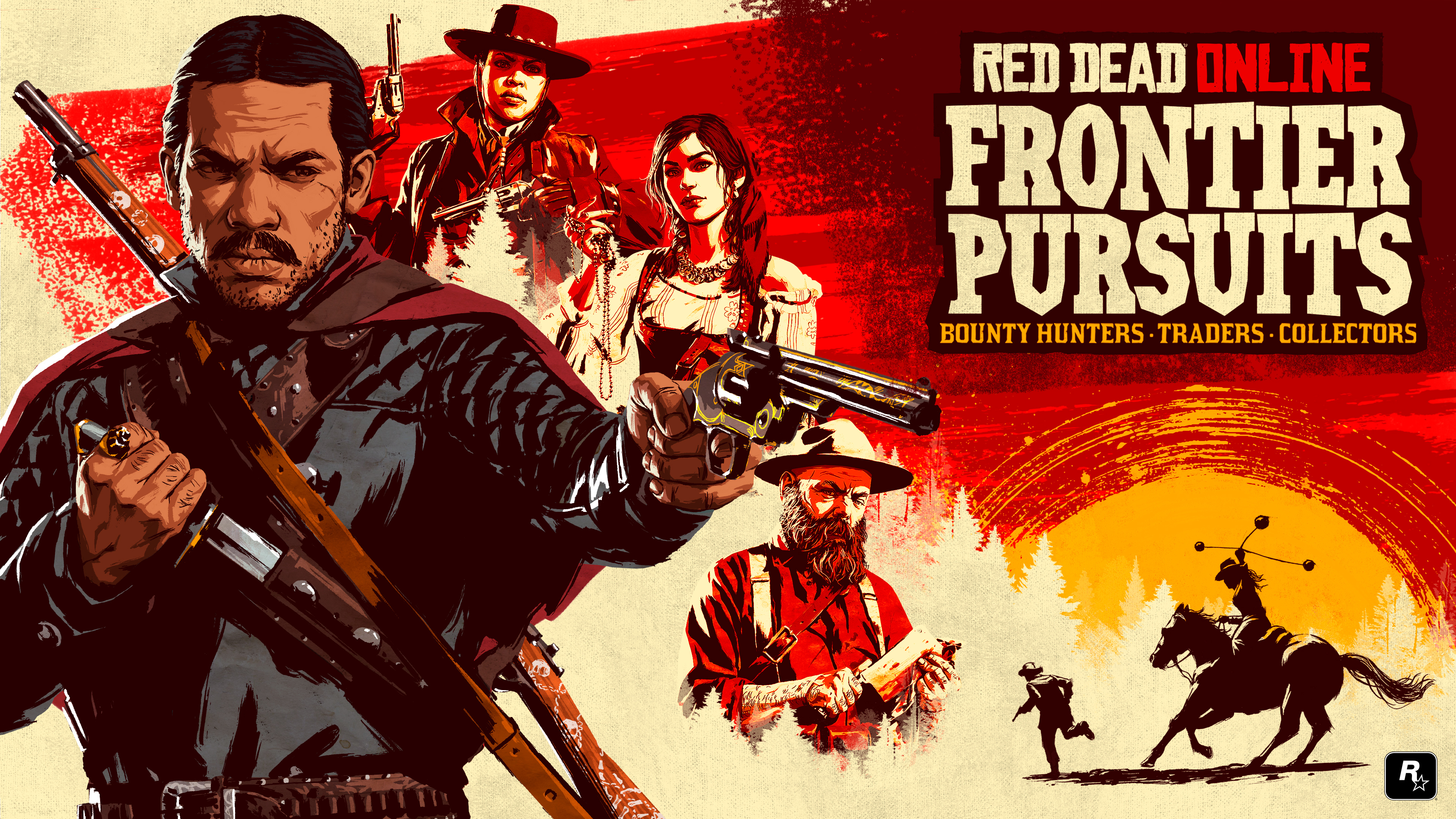 Завантажити шпалери Red Dead Online: Frontier Pursuits на телефон безкоштовно