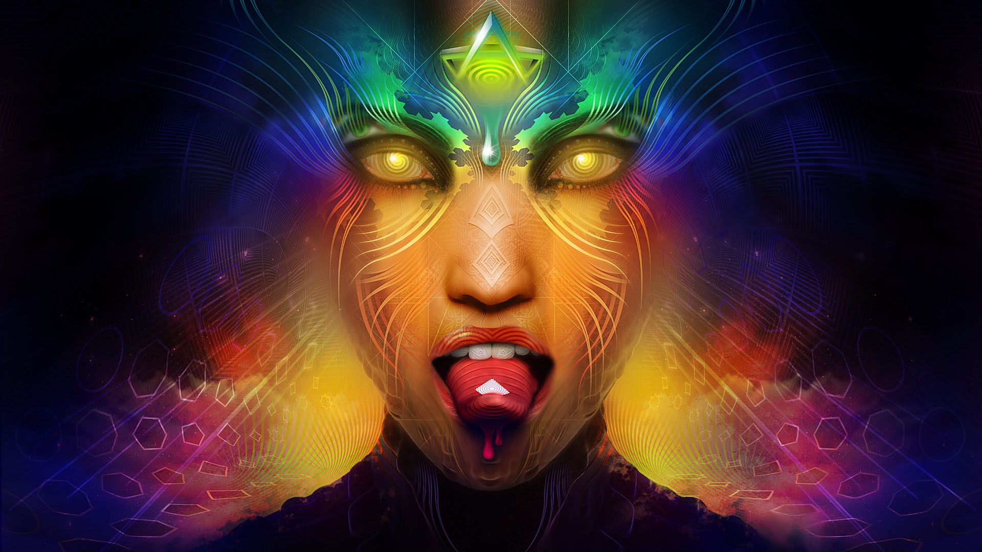 Free download wallpaper Artistic, Psychedelic on your PC desktop