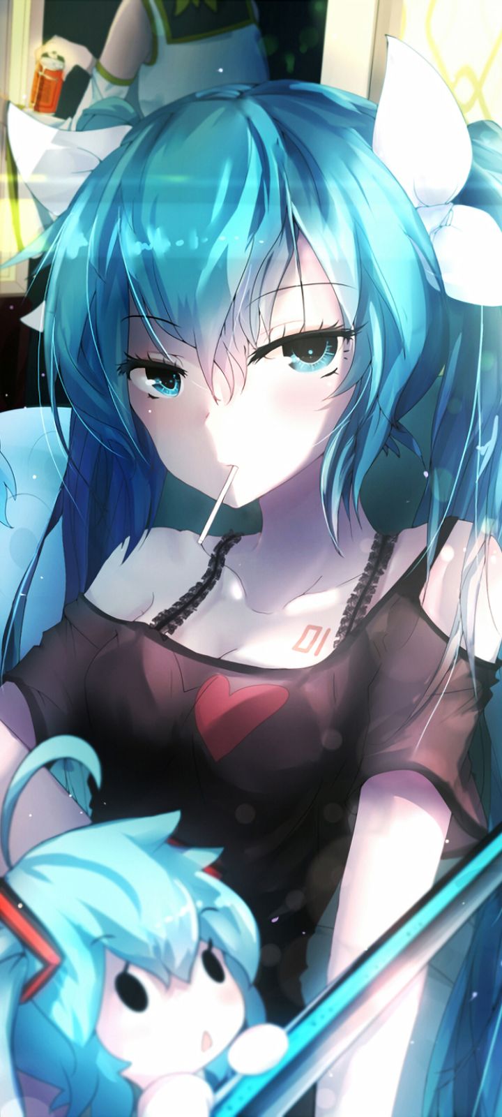 Handy-Wallpaper Vocaloid, Hatsune Miku, Animes kostenlos herunterladen.