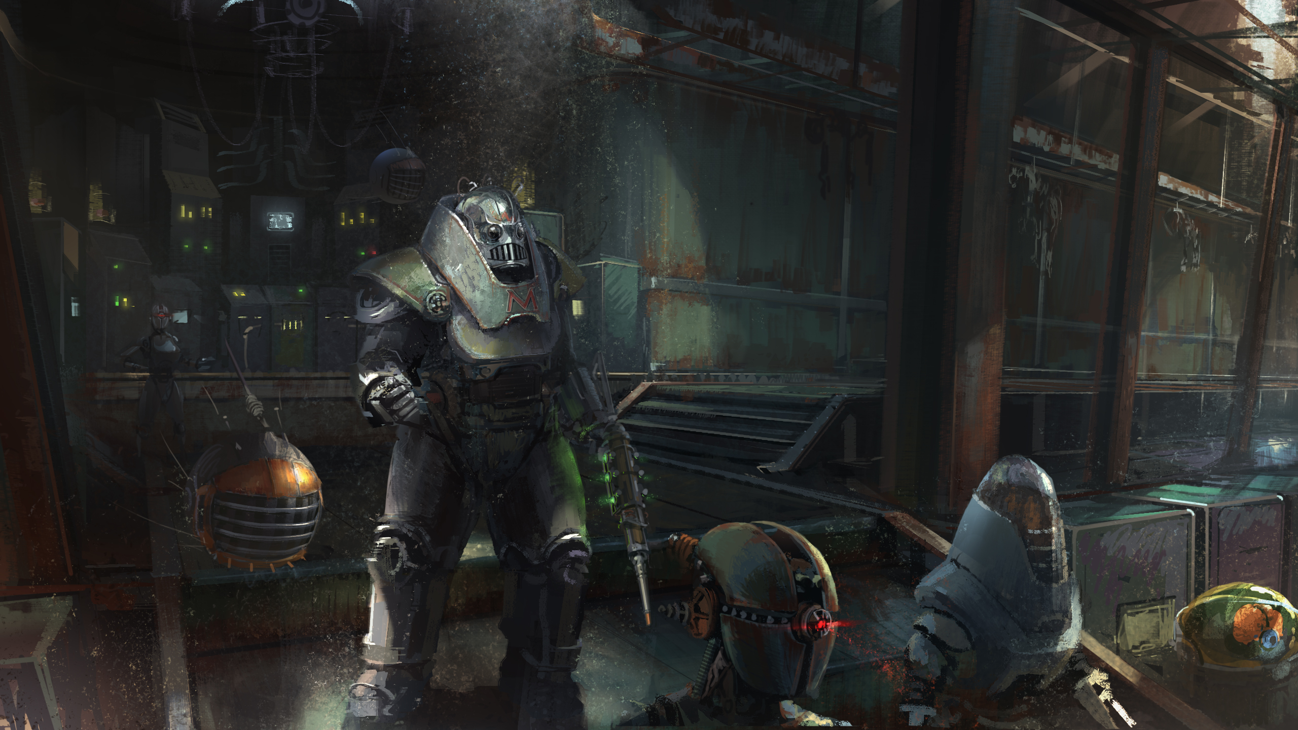 Free download wallpaper Fallout, Robot, Video Game, Fallout 4 on your PC desktop