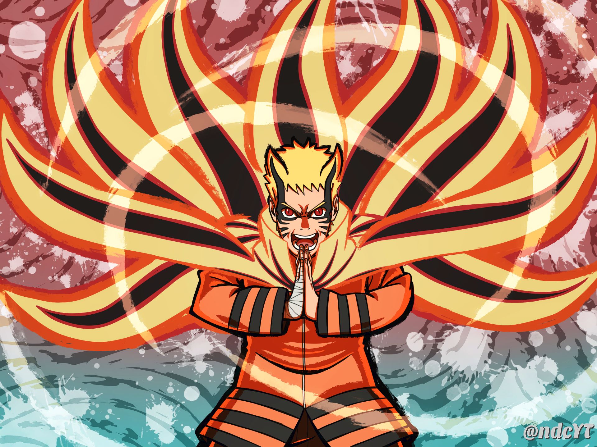 Free download wallpaper Anime, Naruto, Naruto Uzumaki, Boruto, Baryon Mode (Naruto) on your PC desktop