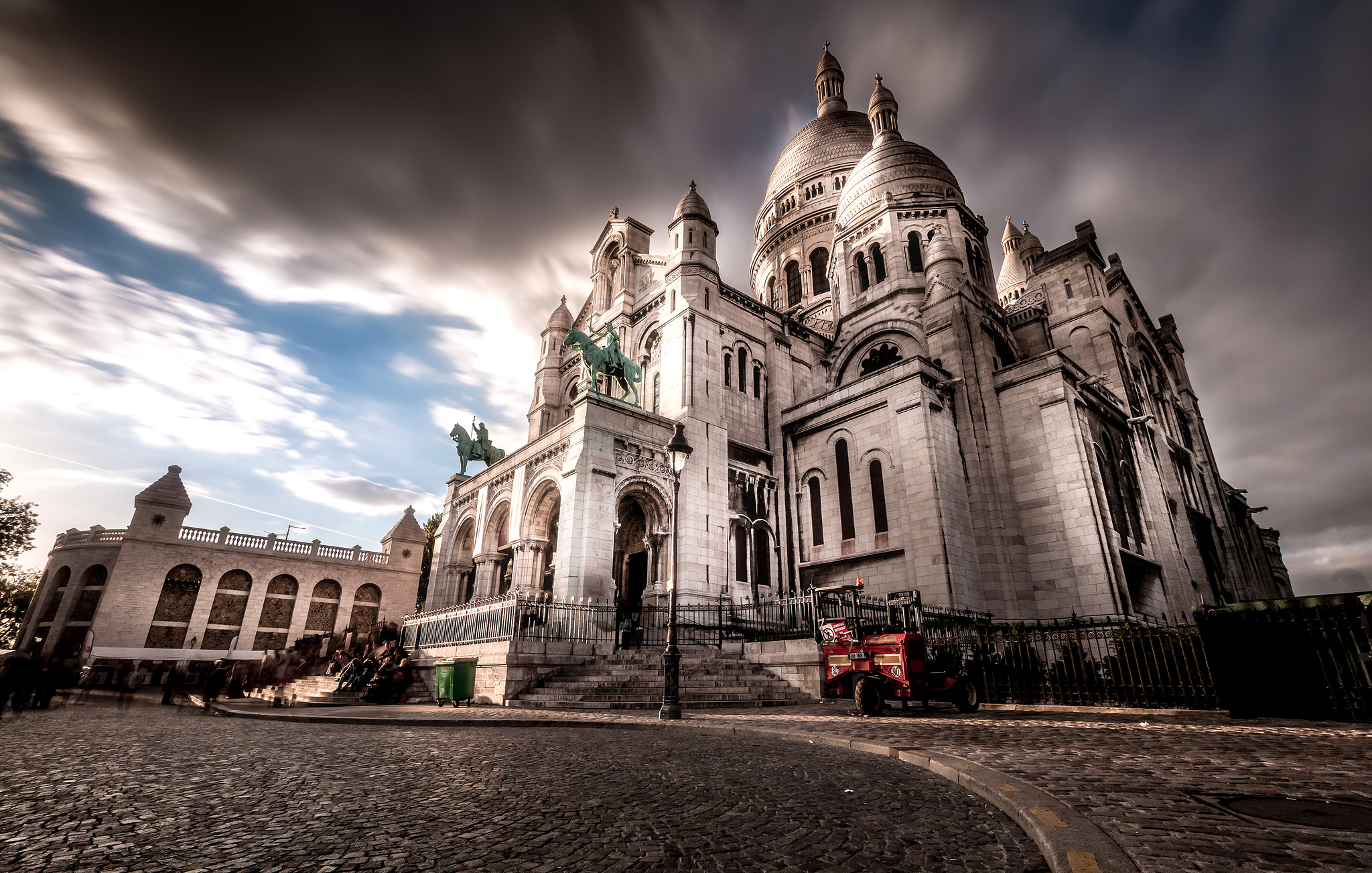 Téléchargez des papiers peints mobile Paris, France, Monument, Basilique, Religieux, Sacré Coeur, Basiliques gratuitement.