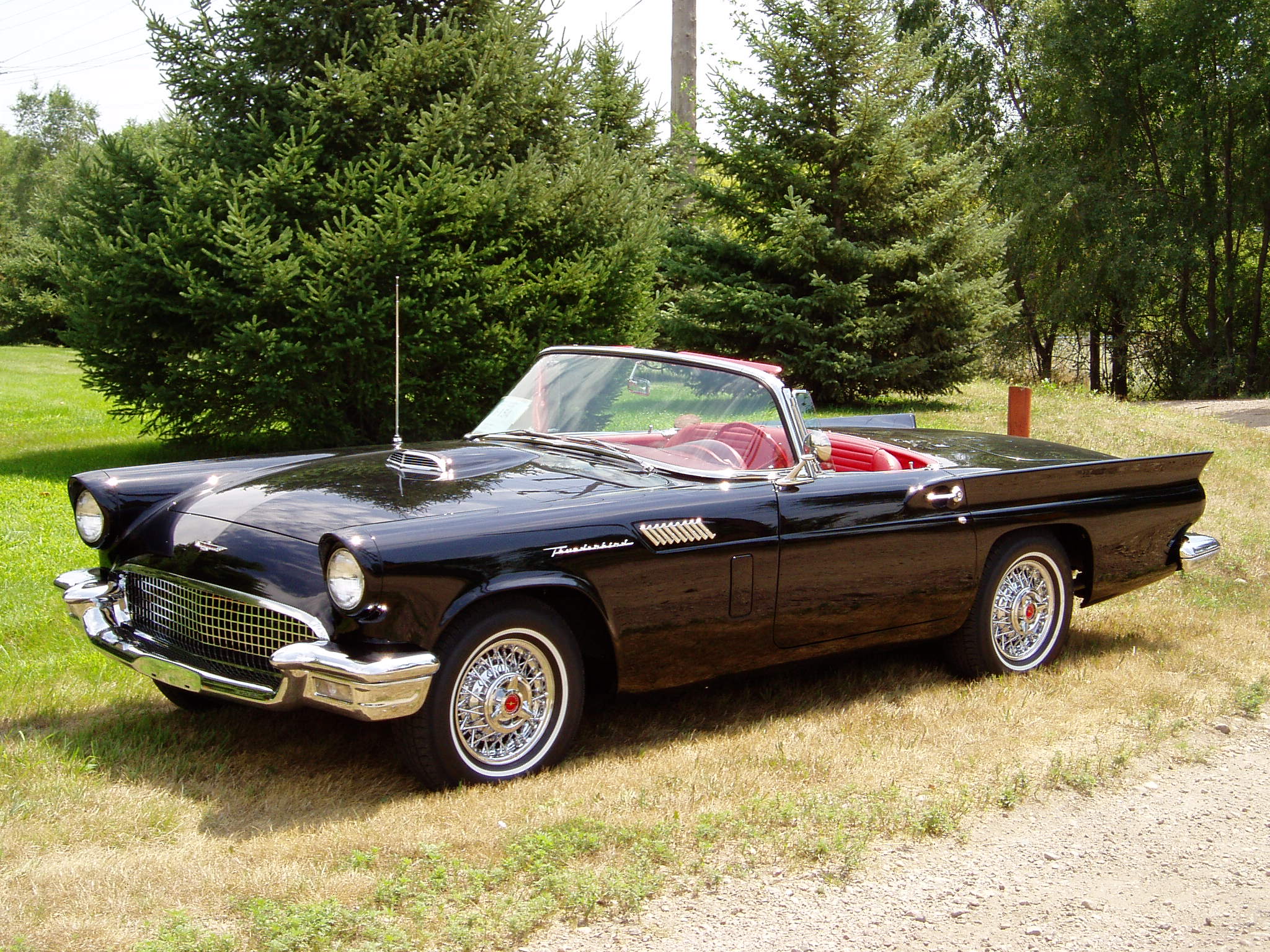 vehicles, ford thunderbird, ford