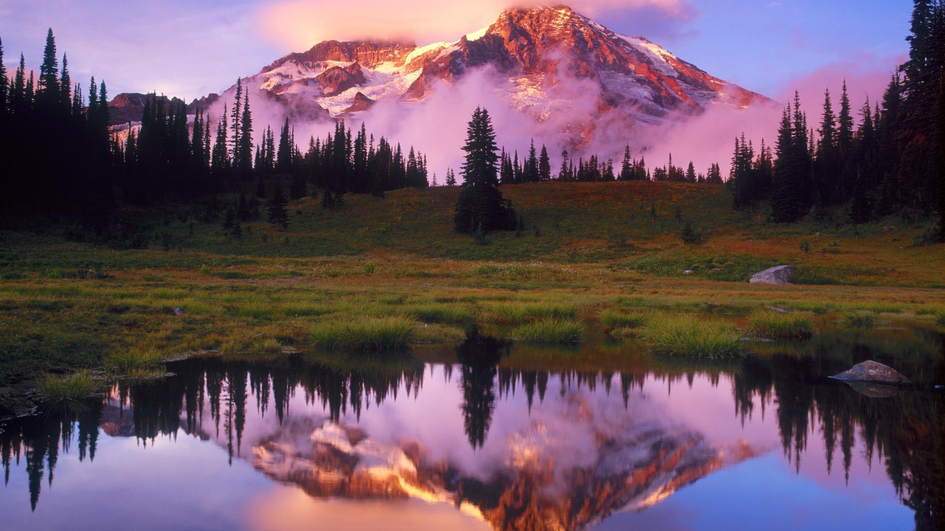 Descarga gratis la imagen Montaña, Reflexión, Tierra/naturaleza en el escritorio de tu PC