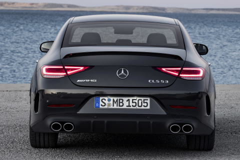 Download mobile wallpaper Car, Mercedes Benz, Vehicles, Black Car, Mercedes Amg Cls 53 for free.
