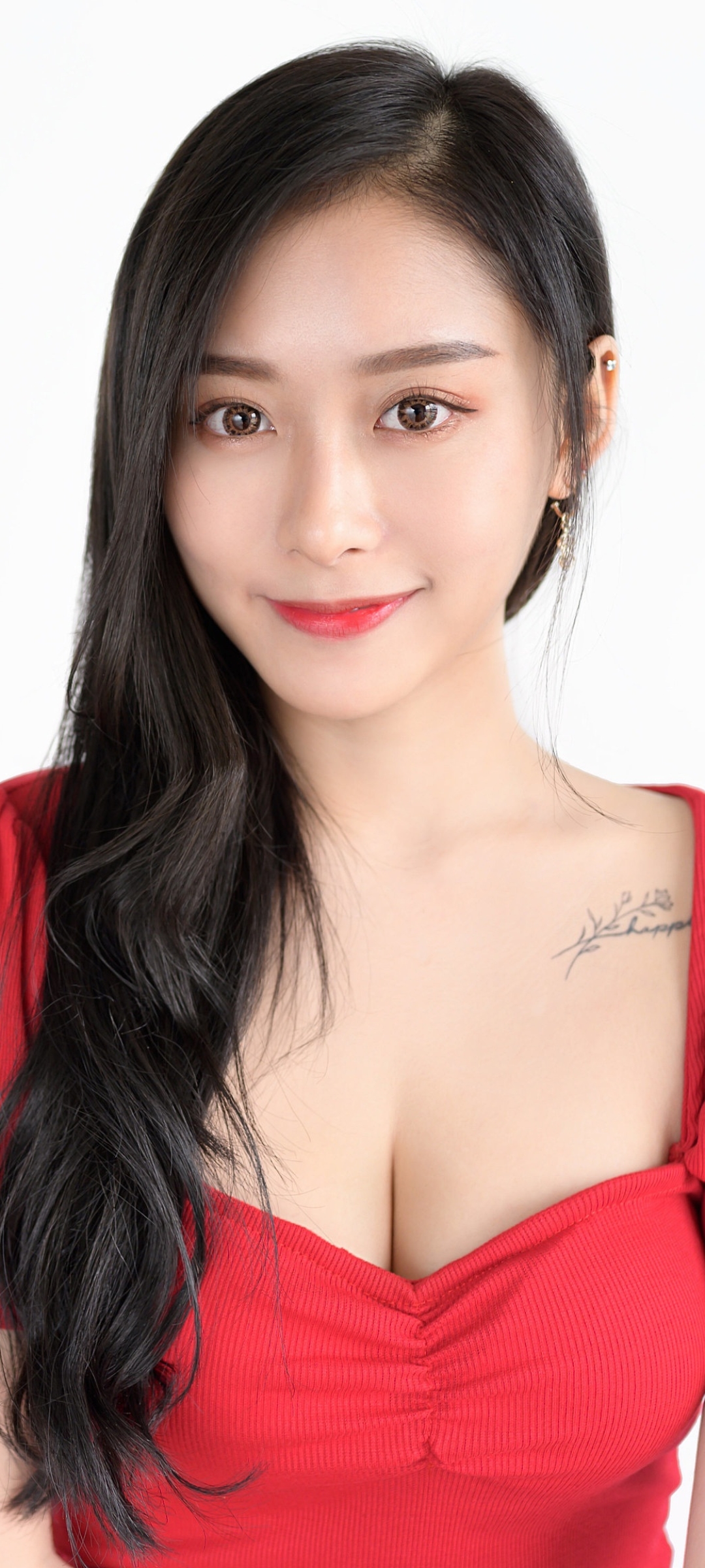 Download mobile wallpaper Model, Women, Asian, Black Hair, Long Hair for free.