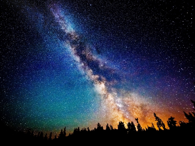 Laden Sie das Sterne, Milchstraße, Science Fiction, Nacht, Himmel, Sternenklarer Himmel-Bild kostenlos auf Ihren PC-Desktop herunter