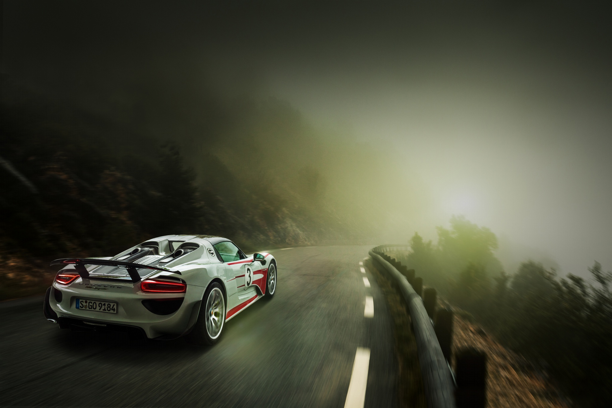 Скачати мобільні шпалери Порш, Автомобіль, Суперкар, Транспортні Засоби, Білий Автомобіль, Porsche 918 Spyder безкоштовно.