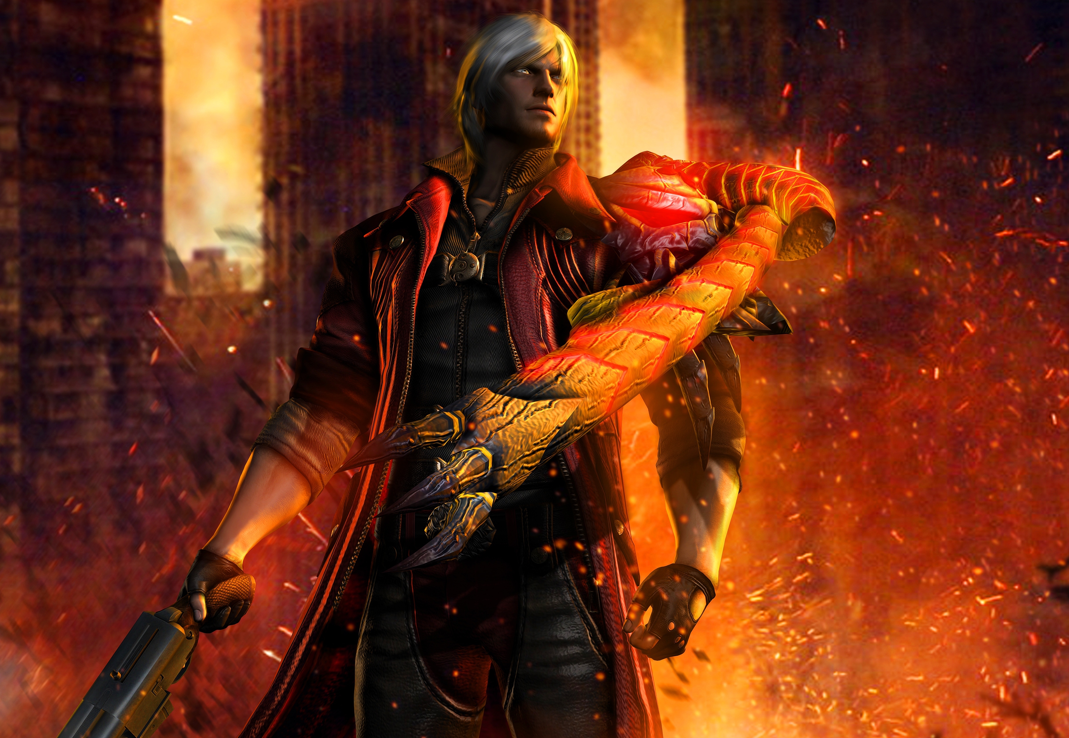 Download mobile wallpaper Devil May Cry, Video Game, Dante (Devil May Cry), Devil May Cry 4 for free.