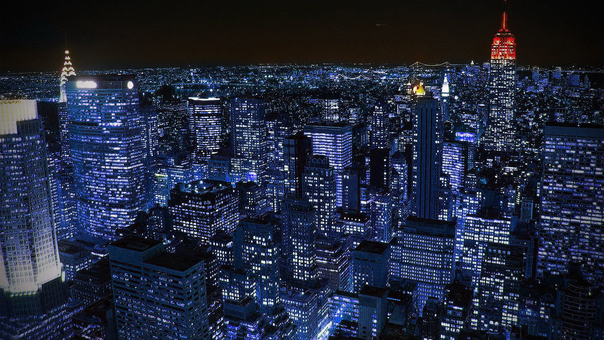 PCデスクトップに都市, 街, ニューヨーク, マンハッタン, マンメイド画像を無料でダウンロード