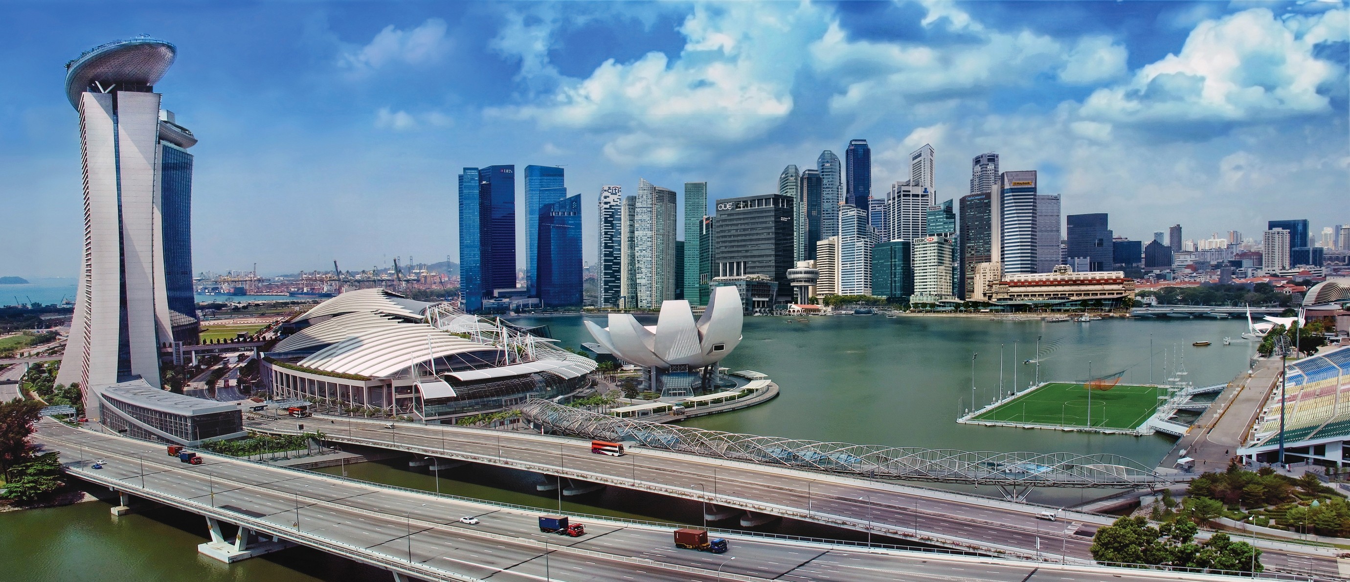 singapore, man made, art science museum, marina bay sands, stadium, cities