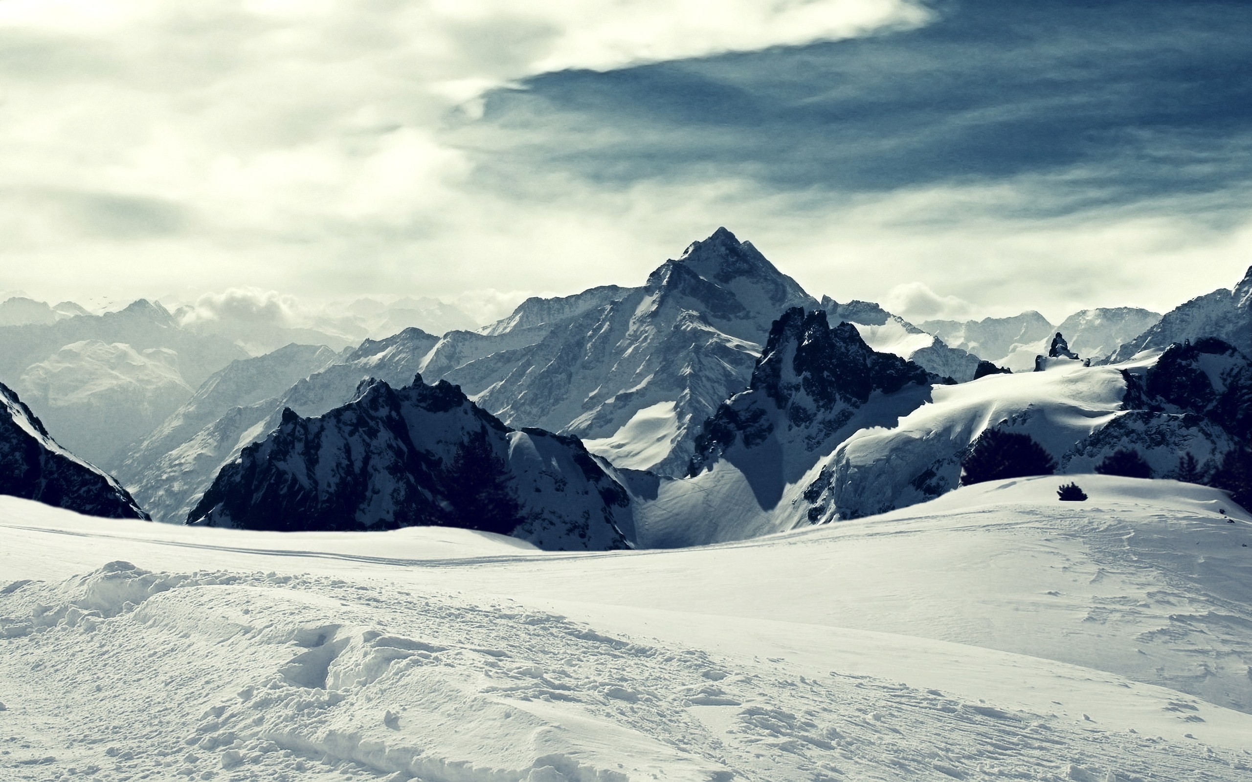 Download mobile wallpaper Snow, Mountains, Mountain, Earth for free.