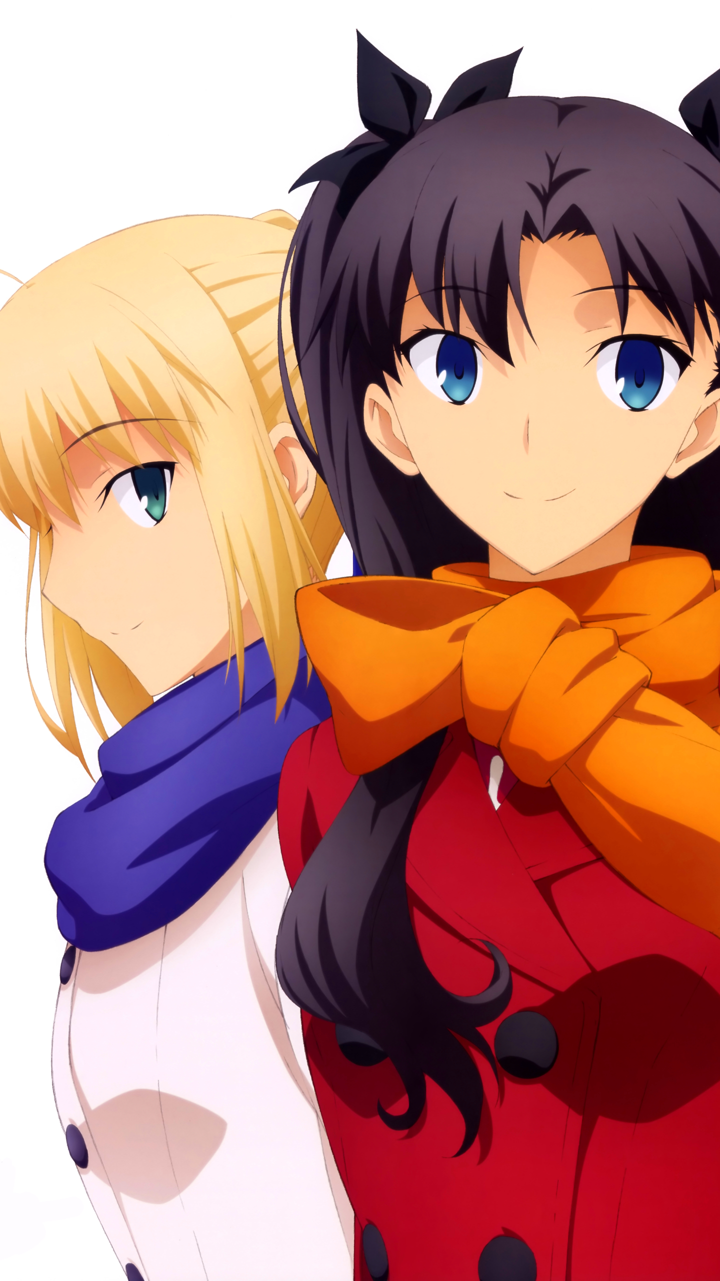 Free download wallpaper Anime, Saber (Fate Series), Fate/stay Night: Unlimited Blade Works, Rin Tohsaka, Fate Series on your PC desktop