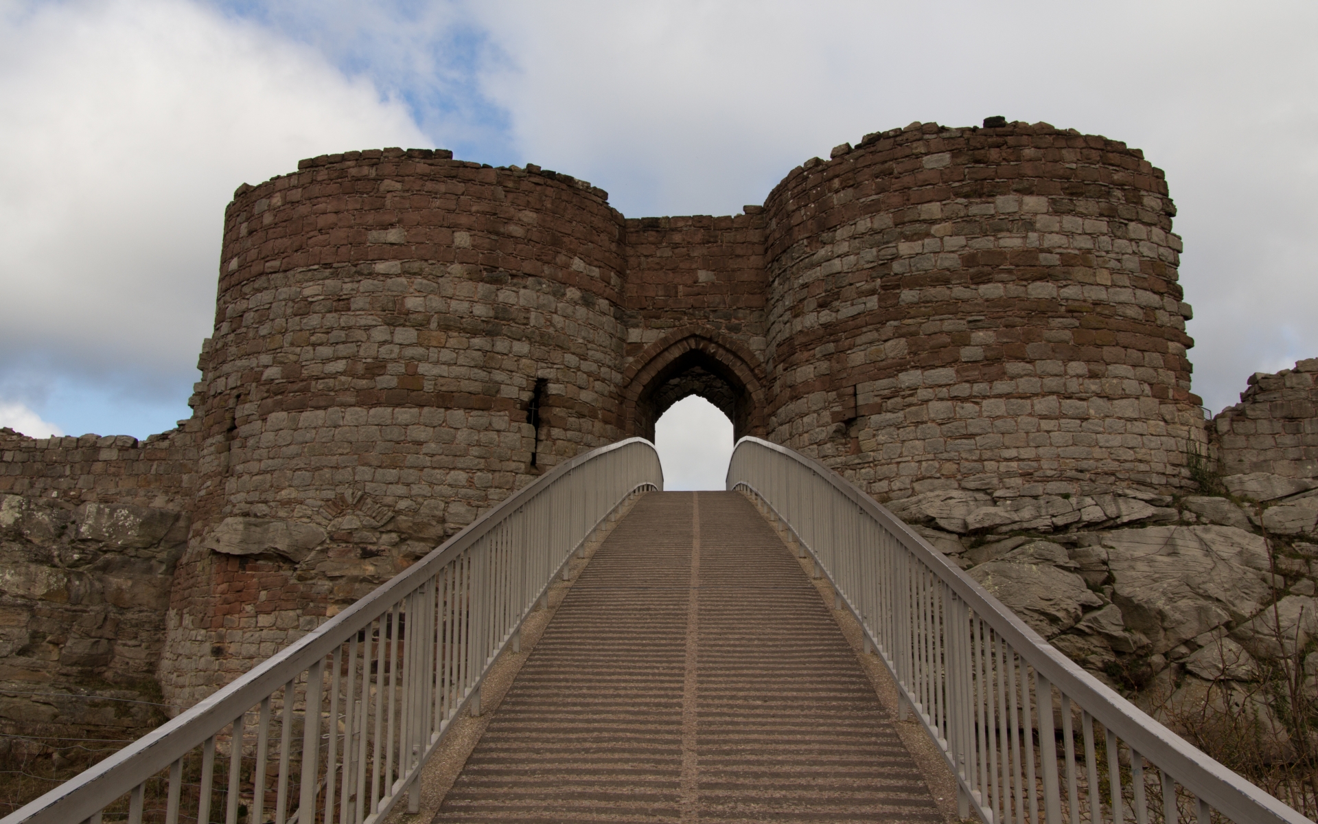 Laden Sie Beeston Castle HD-Desktop-Hintergründe herunter