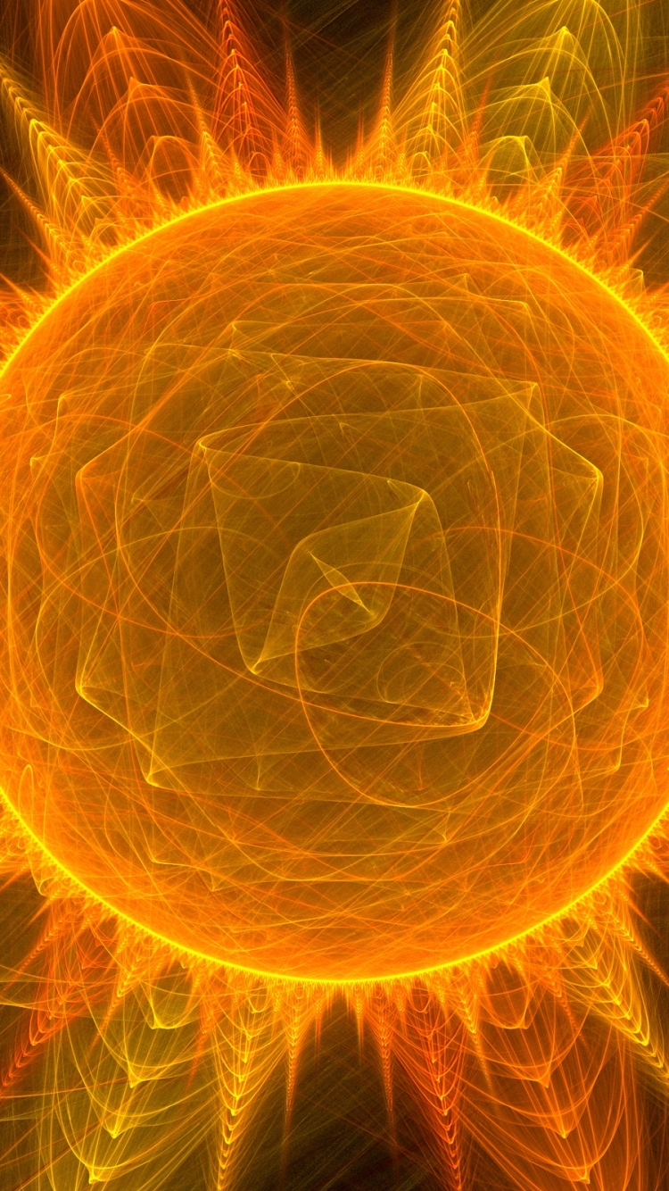 Download mobile wallpaper Abstract, Sun, Cool for free.