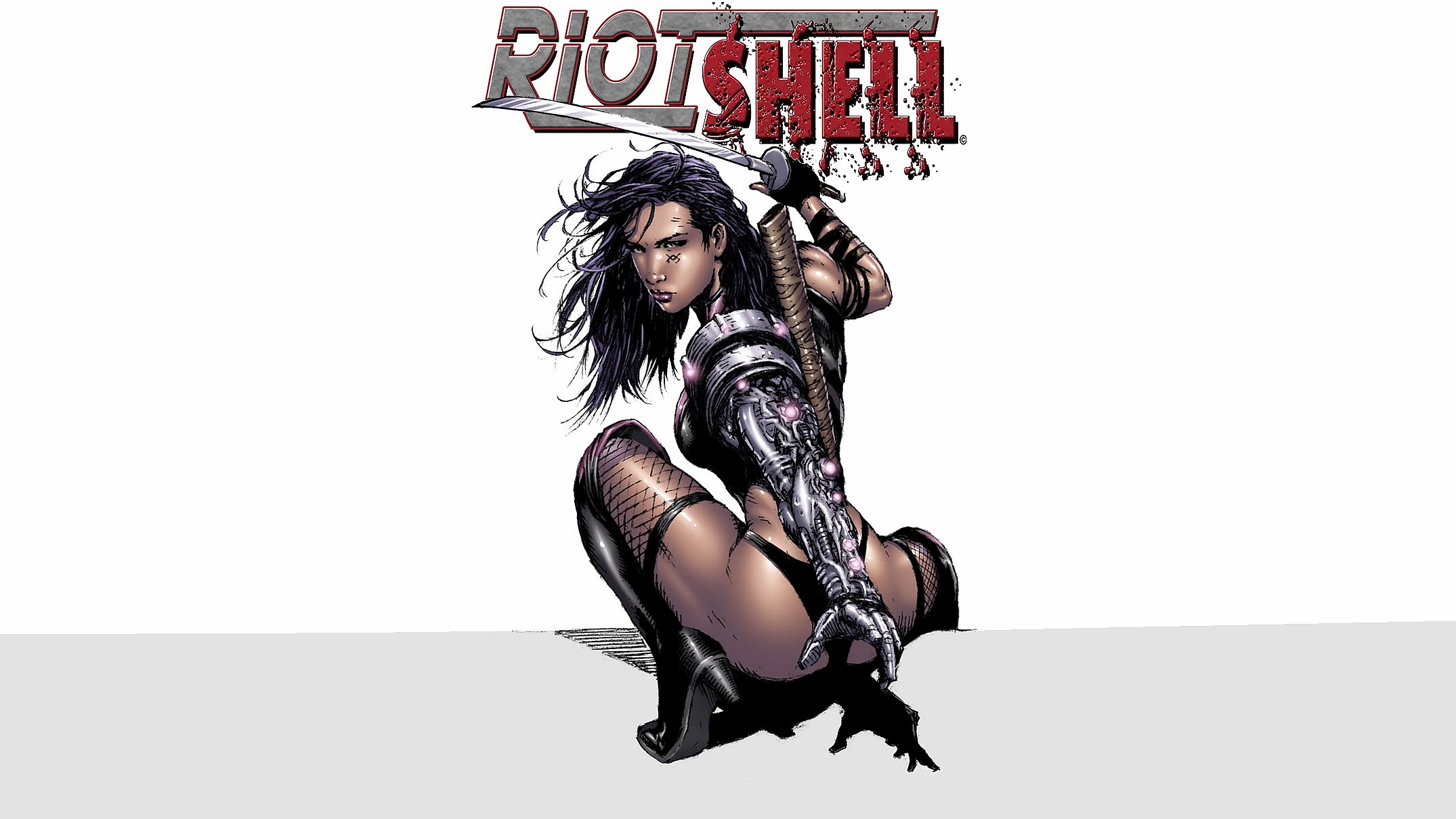Laden Sie das Comics, Riot Shell-Bild kostenlos auf Ihren PC-Desktop herunter