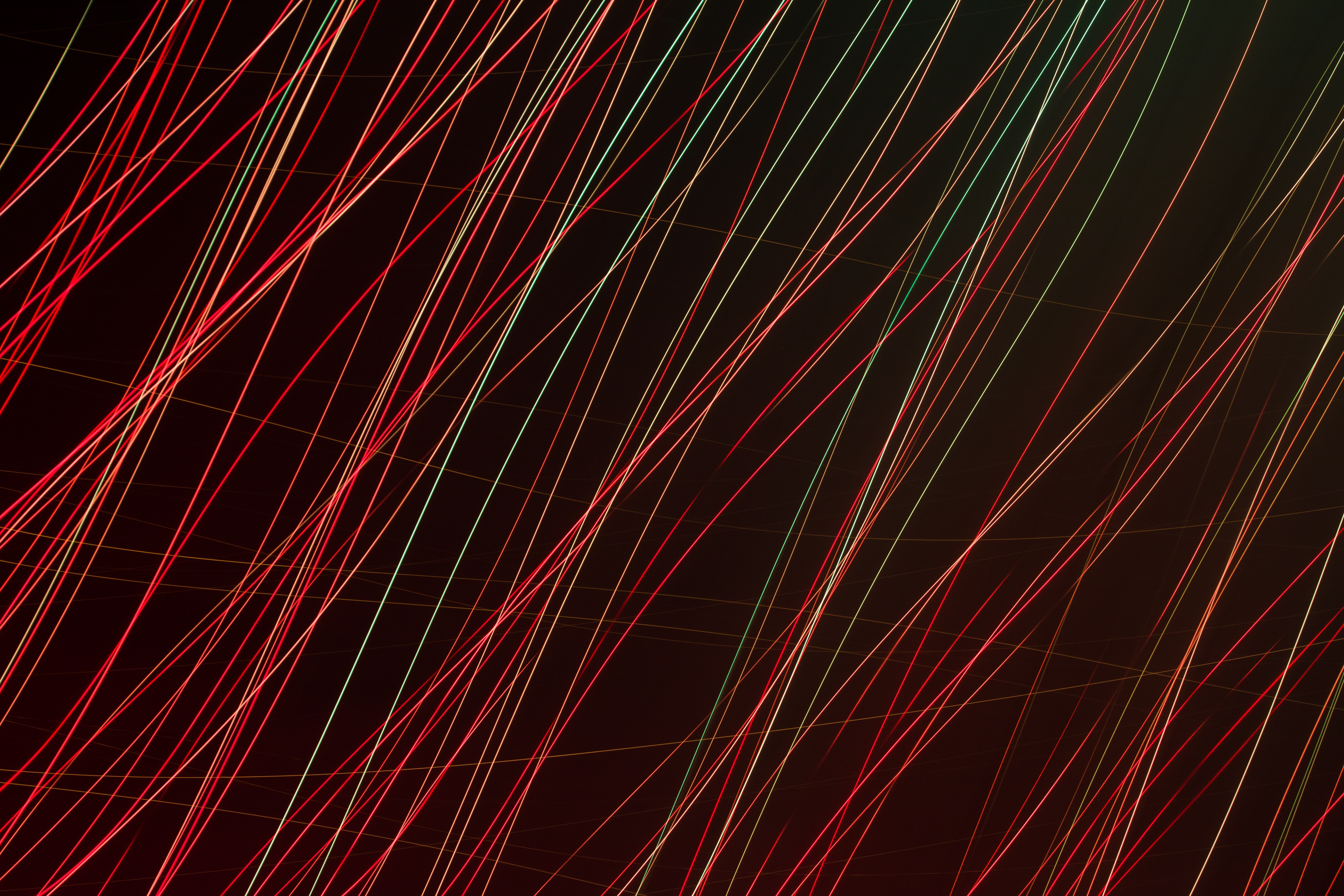 abstract, lines, neon, stripes, streaks, thread