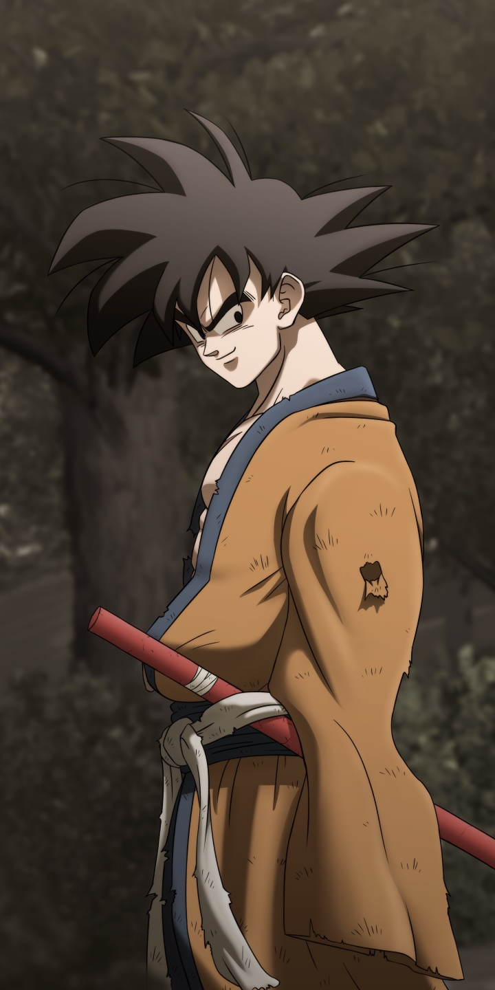 Download mobile wallpaper Anime, Black Hair, Goku, Ronin, Super Dragon Ball Heroes for free.