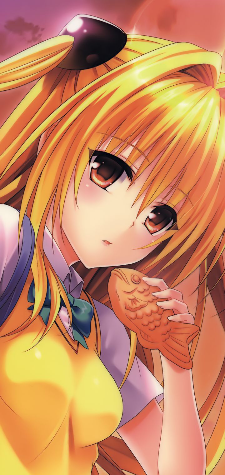 Handy-Wallpaper Animes, Goldene Dunkelheit, To Love Ru: Darkness kostenlos herunterladen.