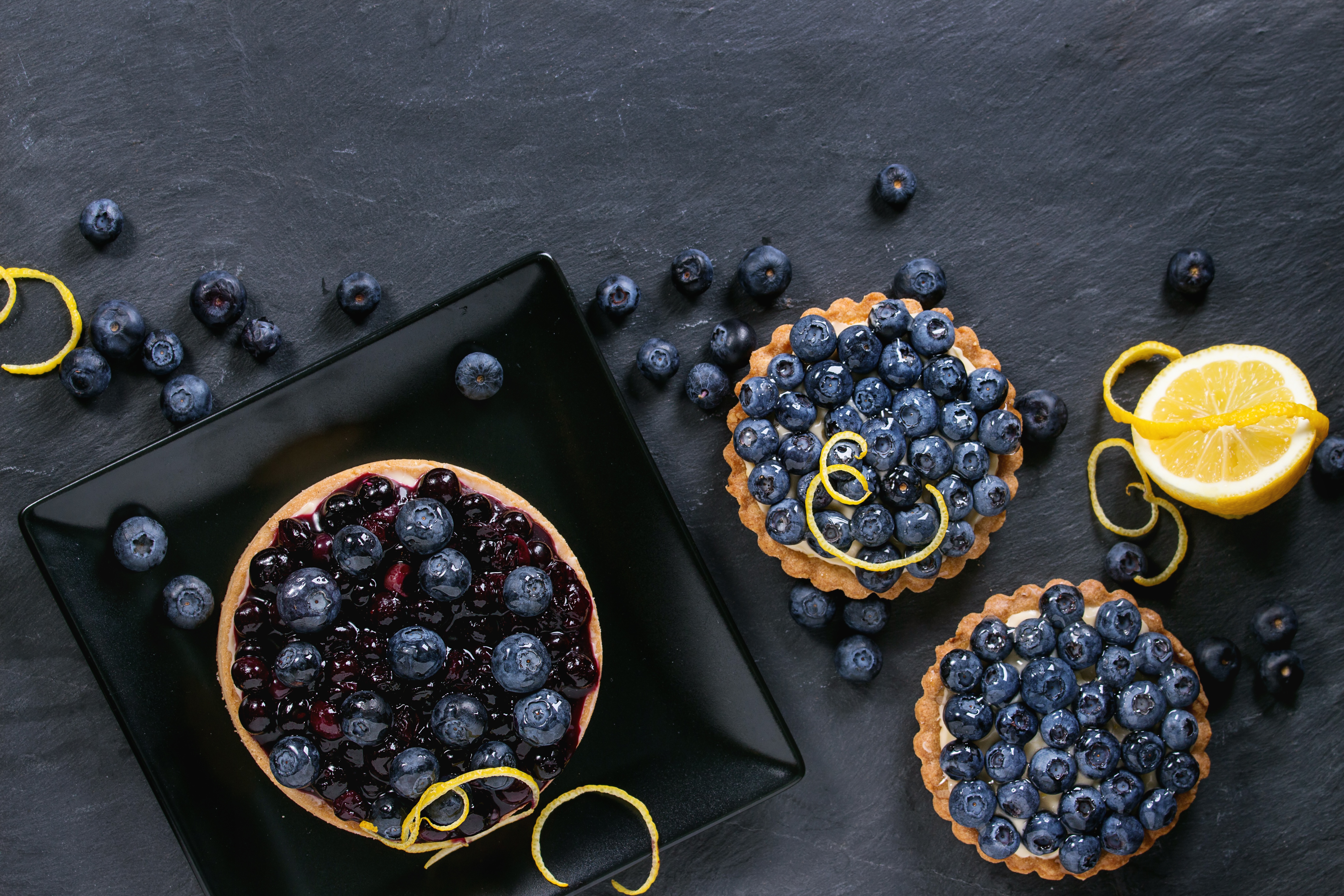 Free download wallpaper Food, Dessert, Blueberry, Still Life, Berry, Lemon, Fruit on your PC desktop