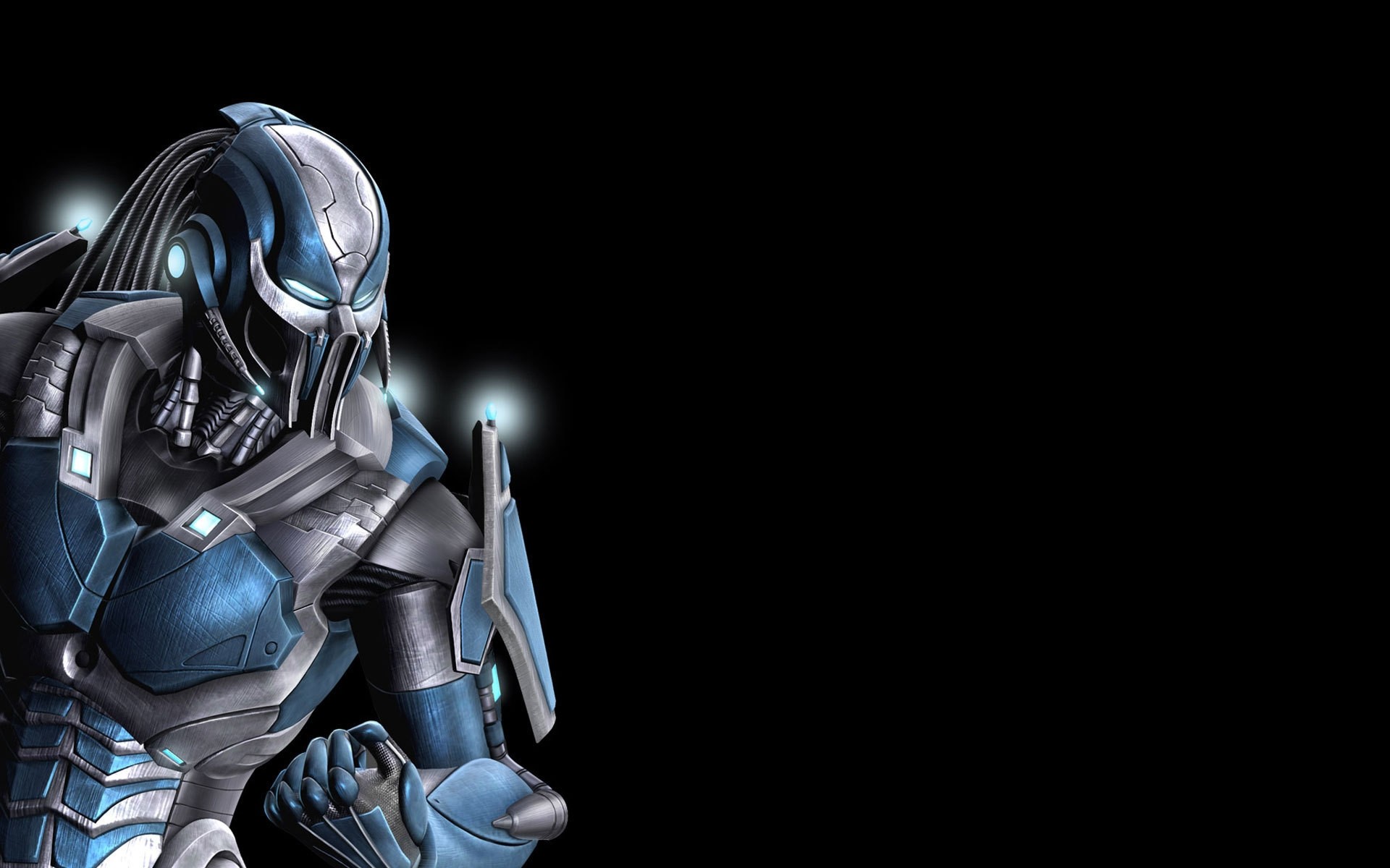 Download mobile wallpaper Cyber Sub Zero, Predator, Mortal Kombat, Video Game for free.