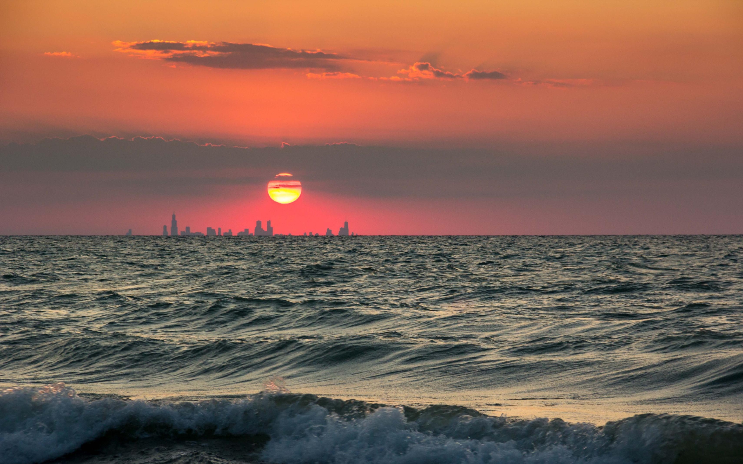 Laden Sie das Landschaft, Sunset, Sea-Bild kostenlos auf Ihren PC-Desktop herunter
