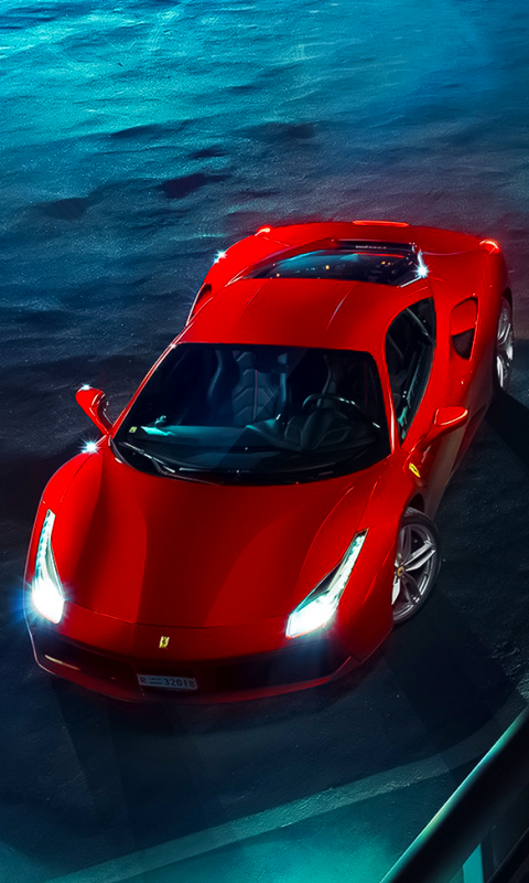 Descarga gratuita de fondo de pantalla para móvil de Ferrari, Coche, Superdeportivo, Vehículo, Ferrari 488 Gtb, Vehículos, Ferrari 488.