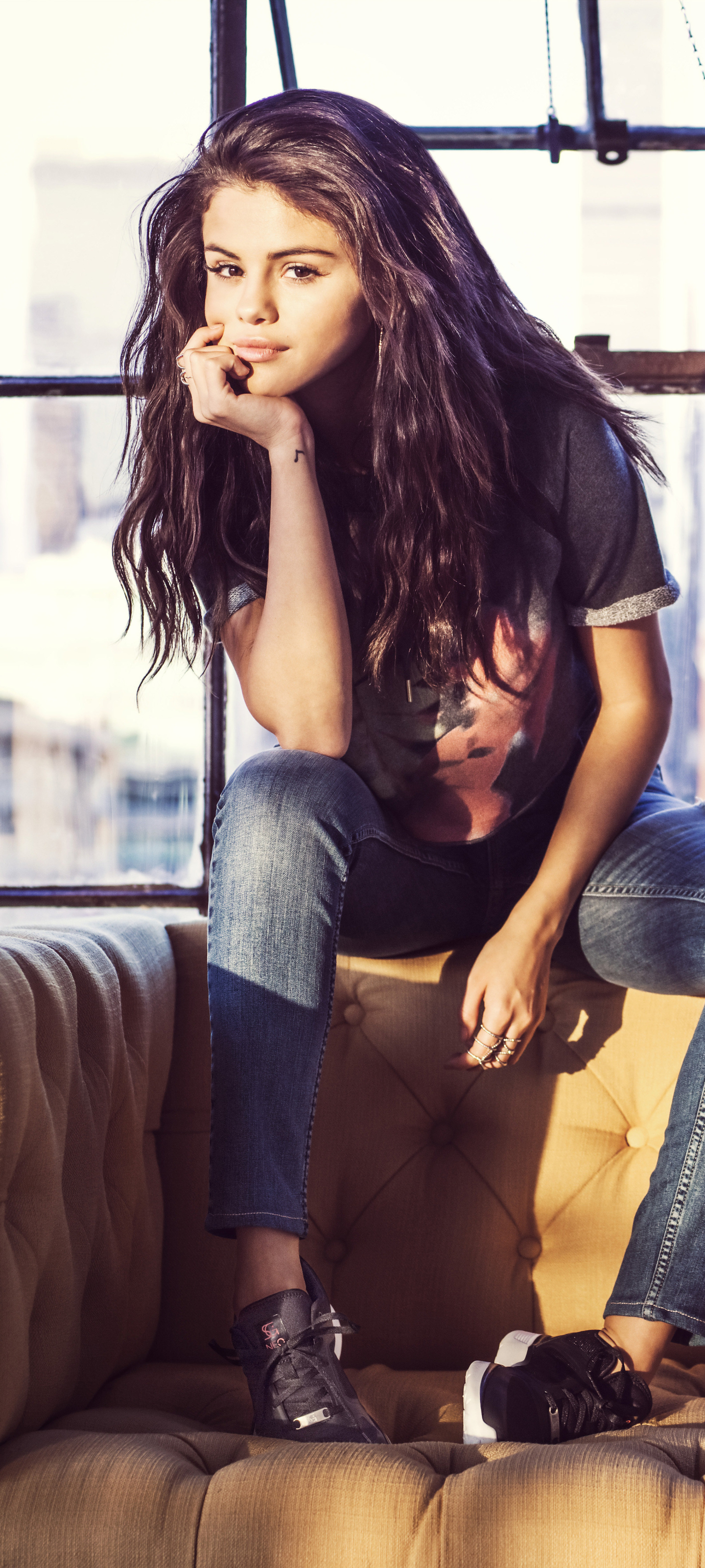 Download mobile wallpaper Music, Selena Gomez, Singer, Brunette, American, Actress for free.