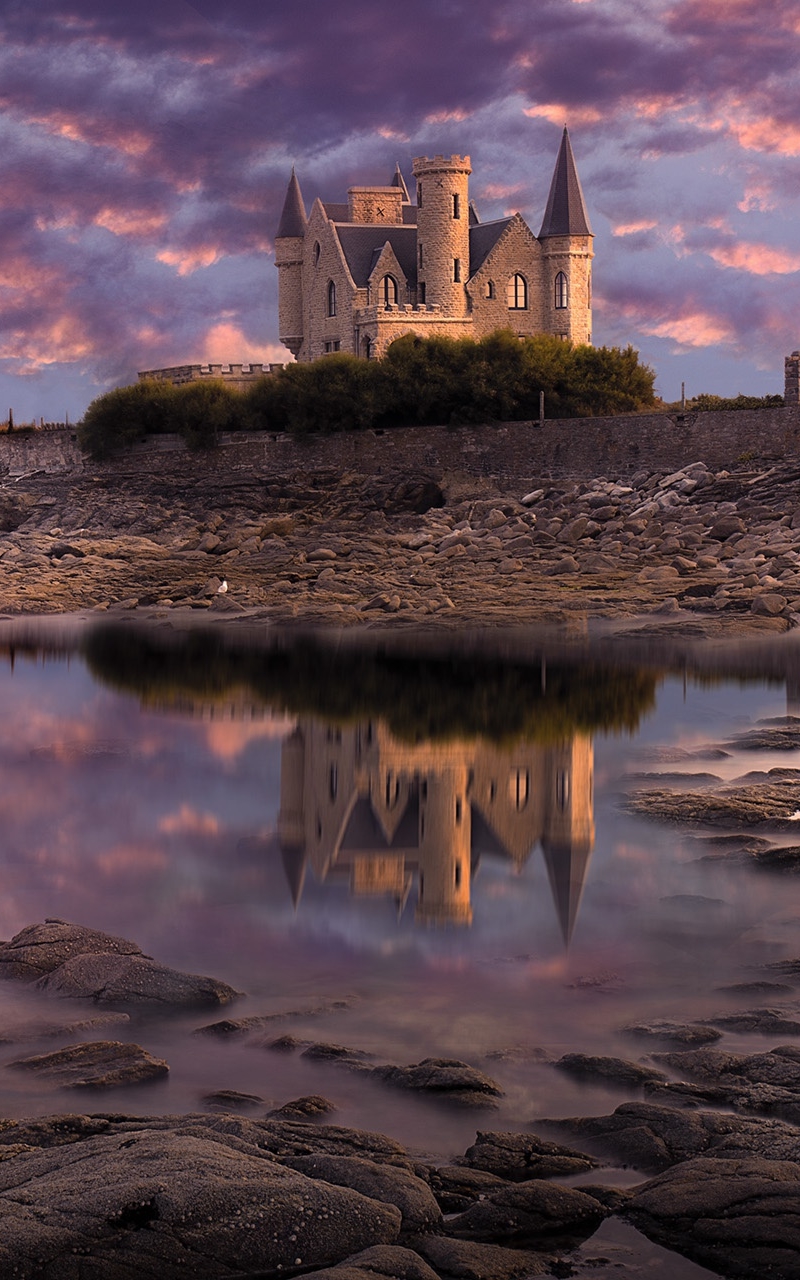 Скачати мобільні шпалери Замки, Замок, Франція, Створено Людиною, Le Château Turpault безкоштовно.